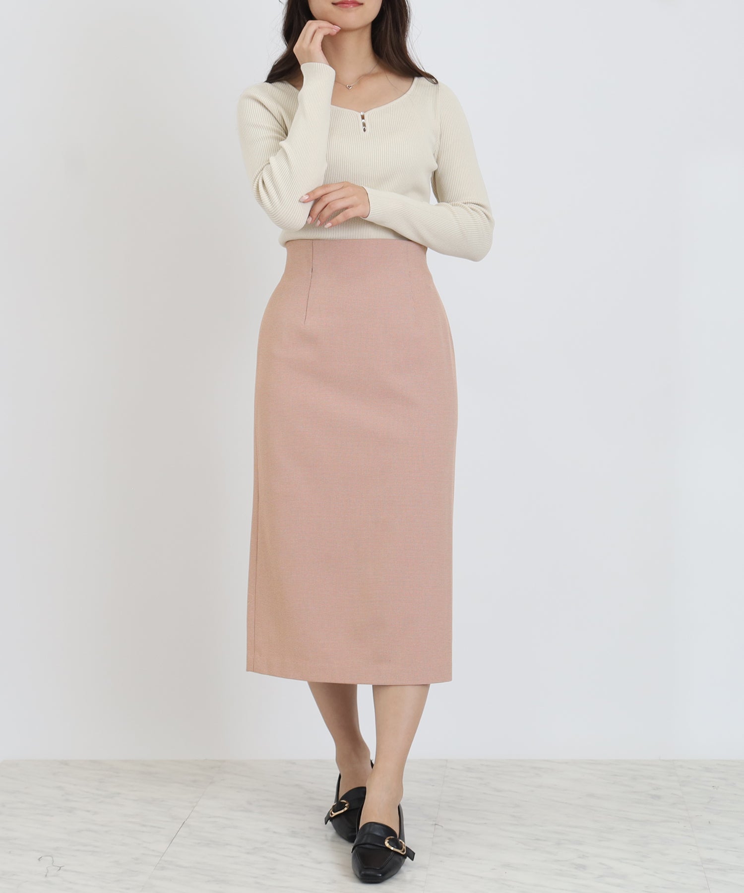 ピンク model:160cm 着用サイズ:M