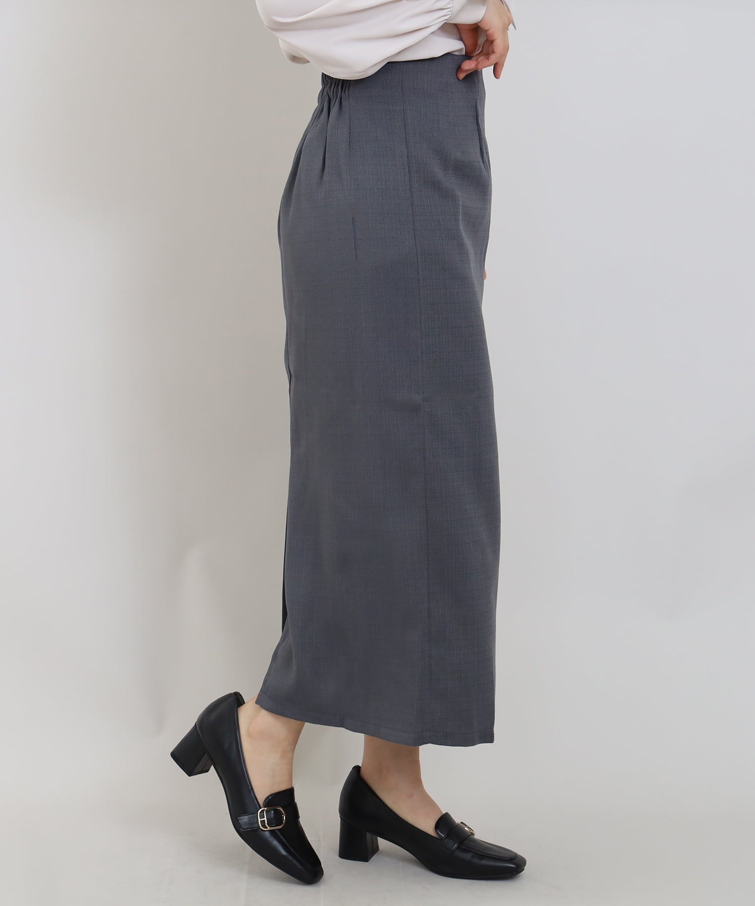 ライトグレー model:156cm 着用サイズ:S