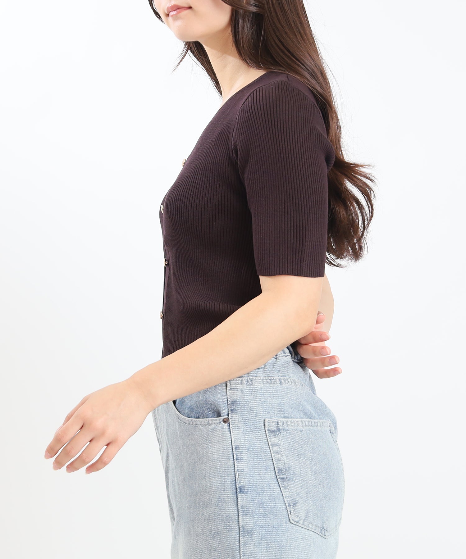 ブラウン model:160 着用サイズ:M