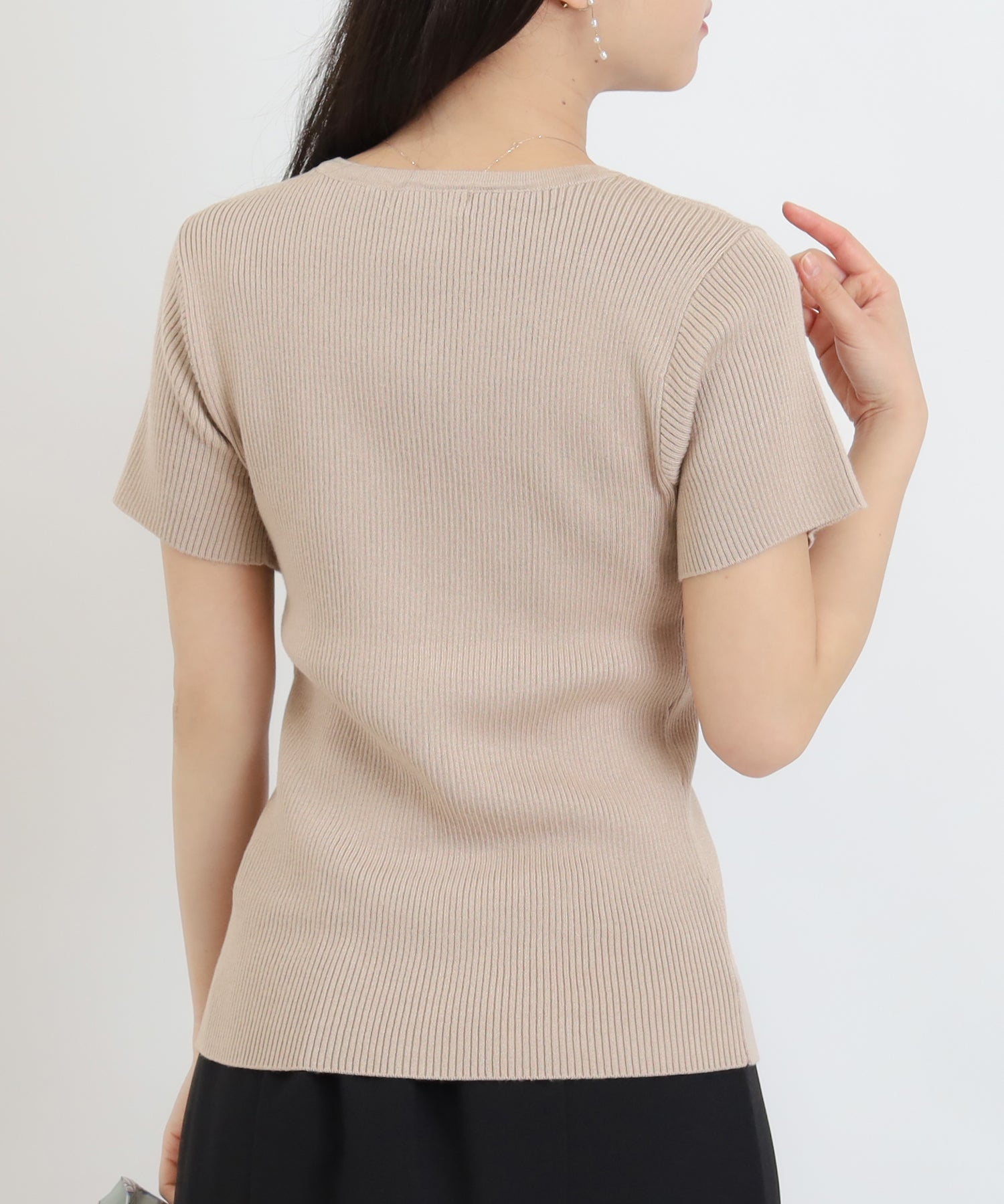 ベージュ model:156 着用サイズ:M