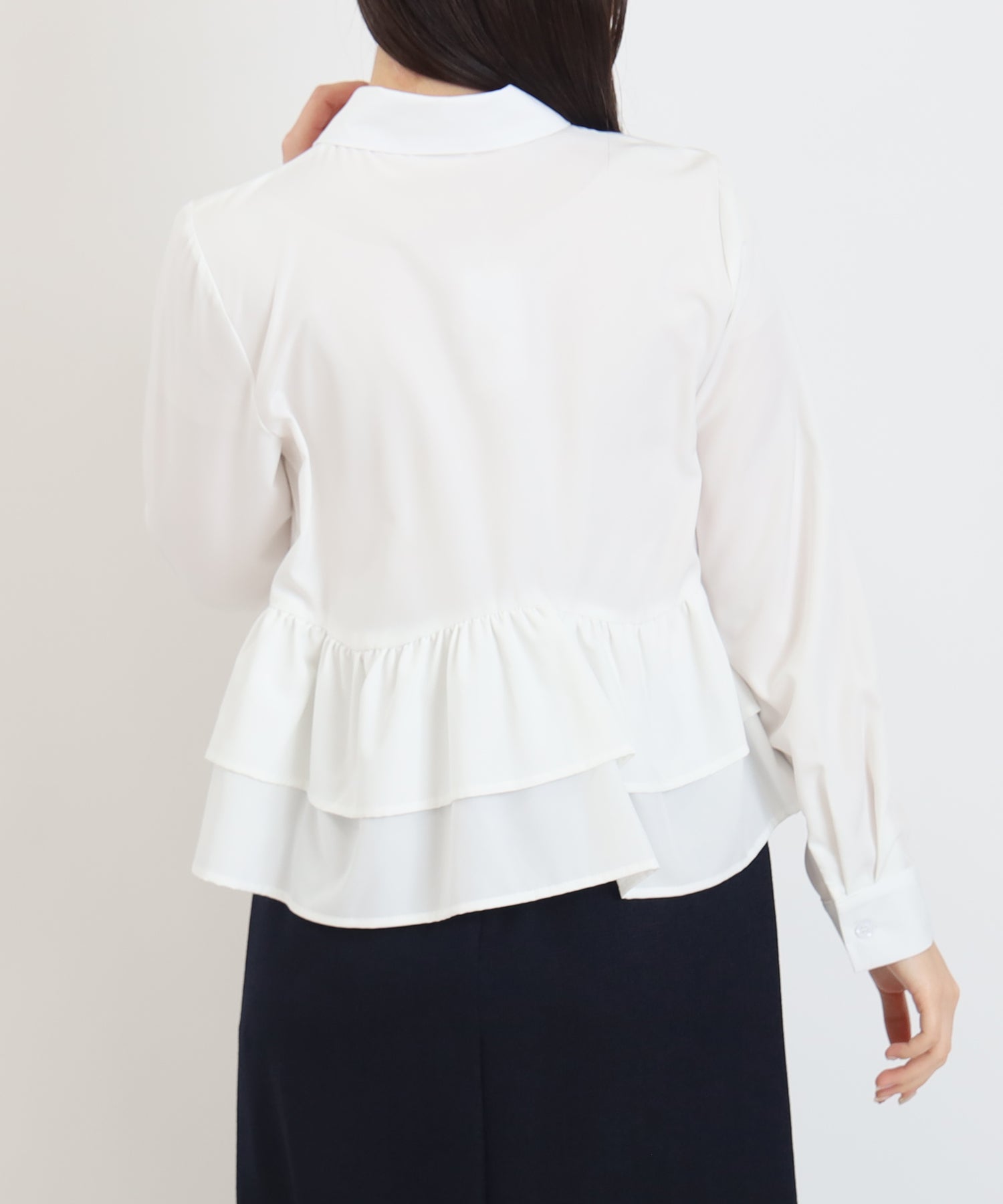 ホワイト model:160 着用サイズ:M