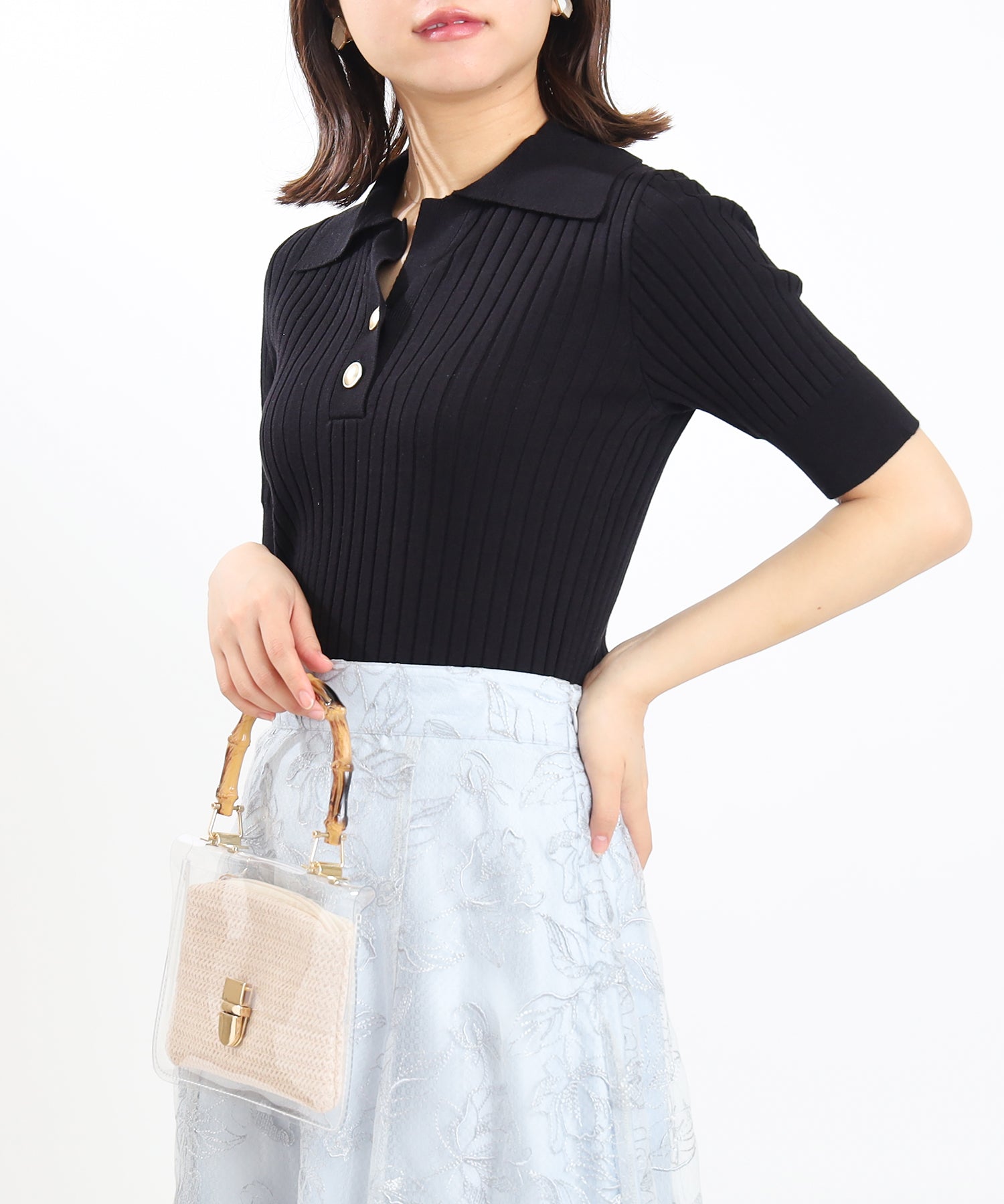 ブラック model:156 着用サイズ:M