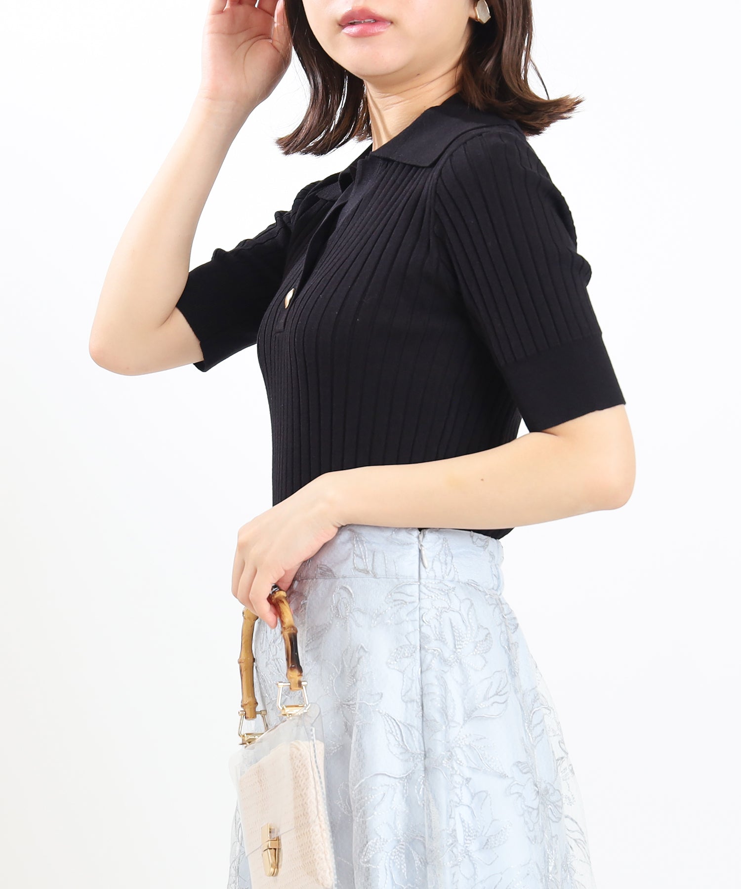 ブラック model:156 着用サイズ:M