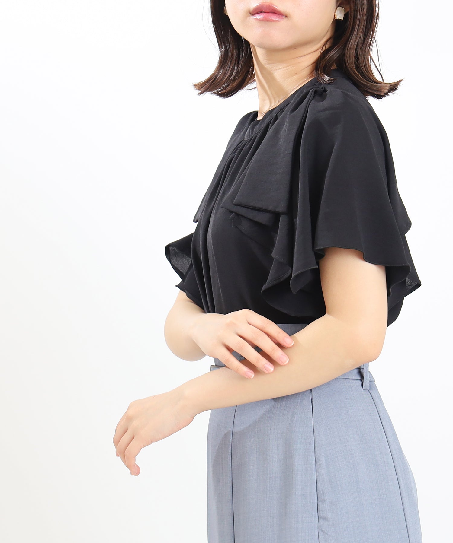 ブラック model:156 着用サイズ:M