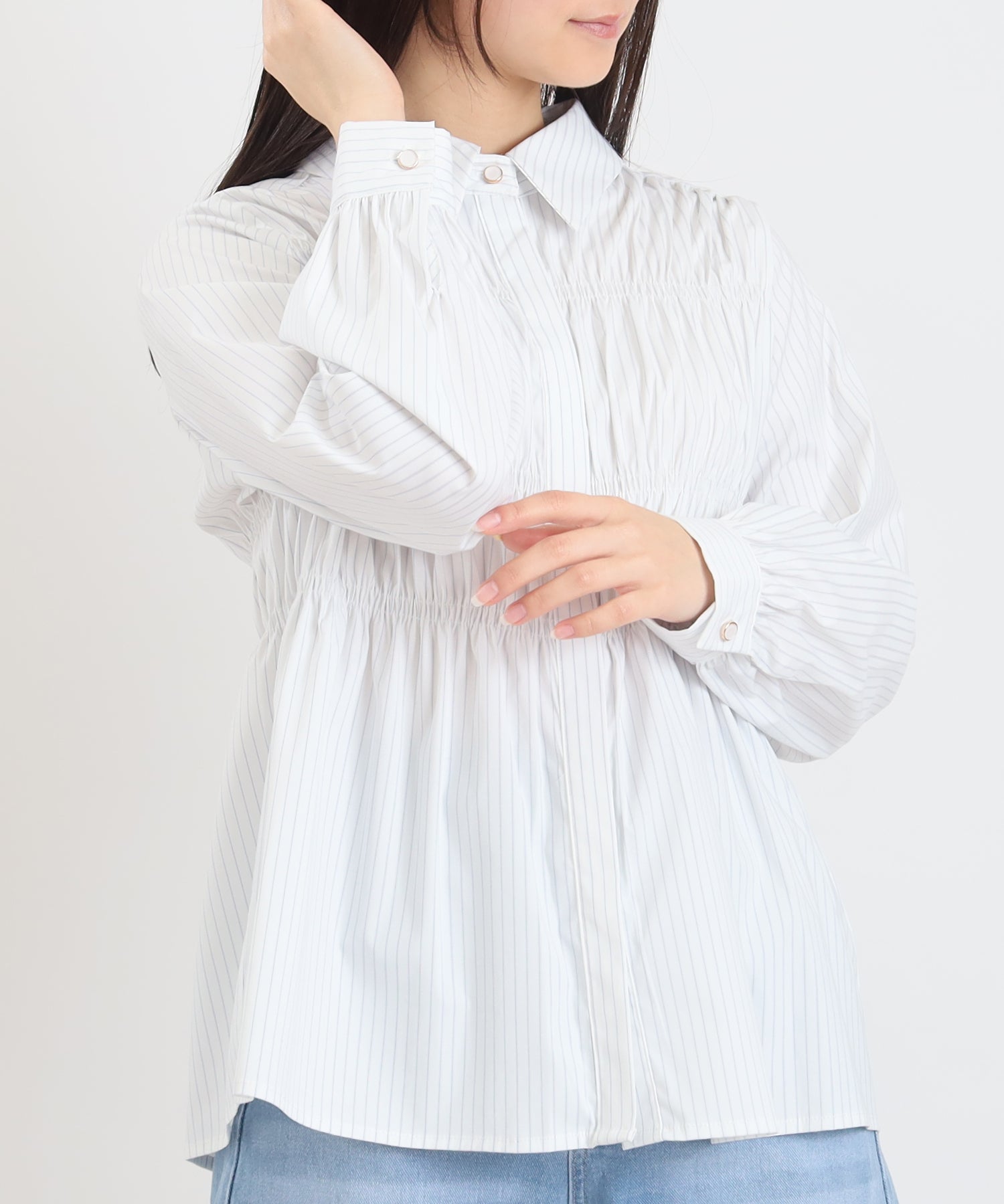 アイボリー(ストライプ)