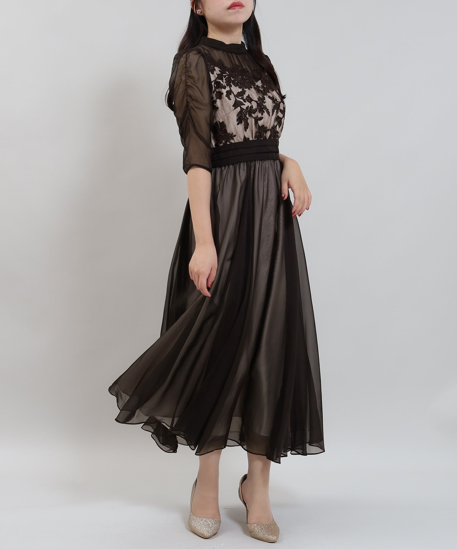 チャコール model:156cm 着用サイズ:M