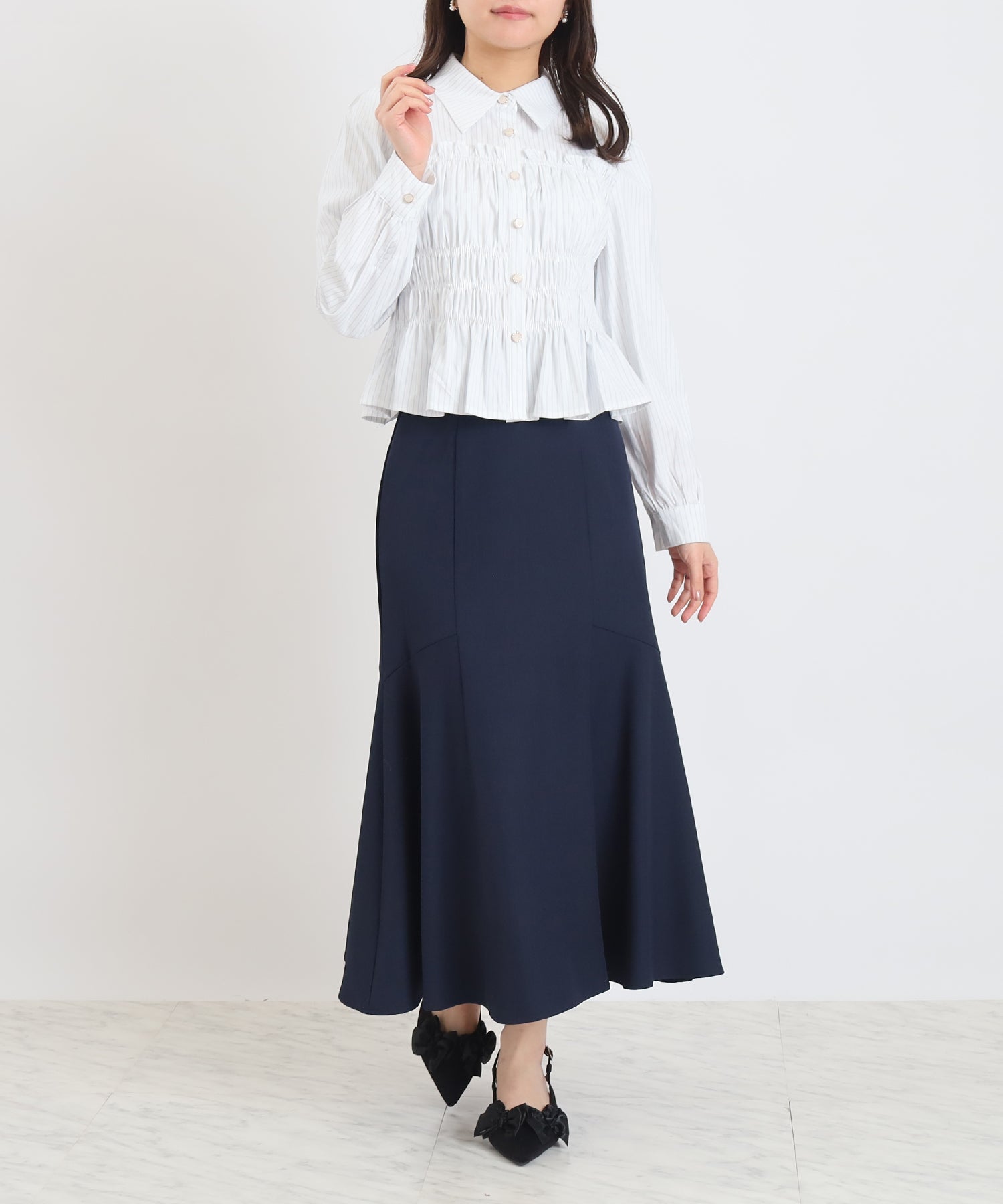 アイボリー model:156 着用サイズ:M