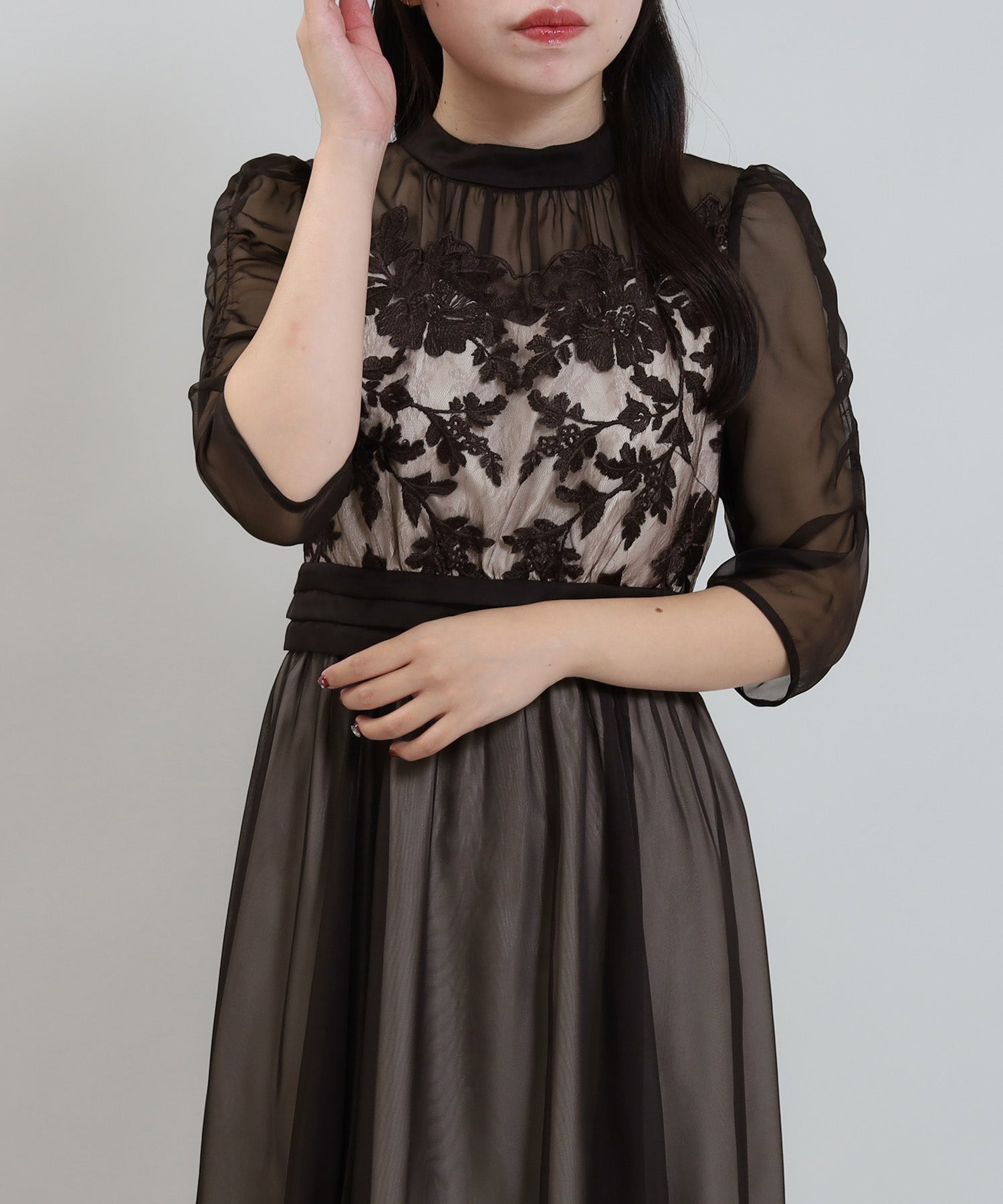 チャコール model:156cm 着用サイズ:M