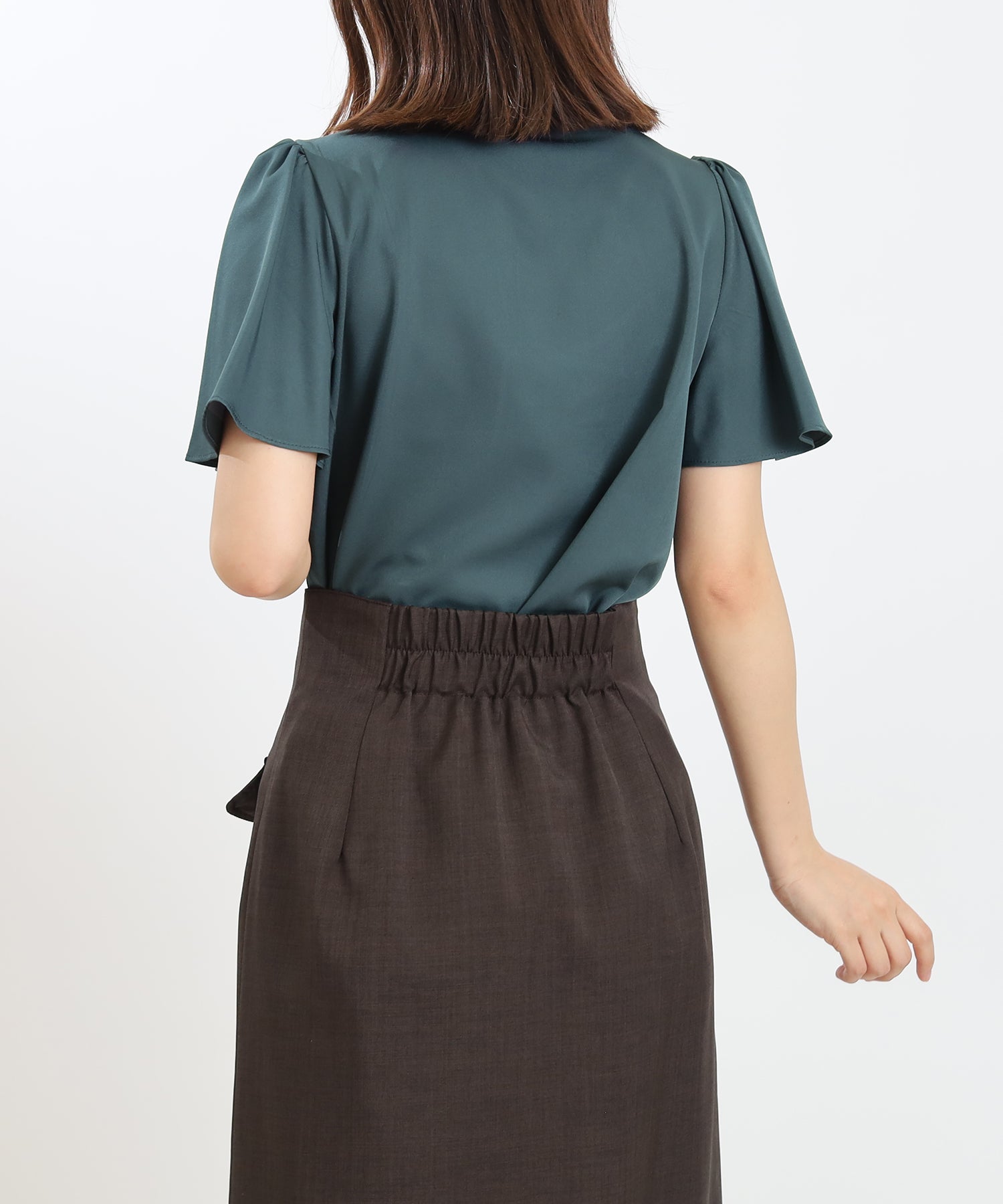 ダスティーブルー model:156cm 着用サイズ:S