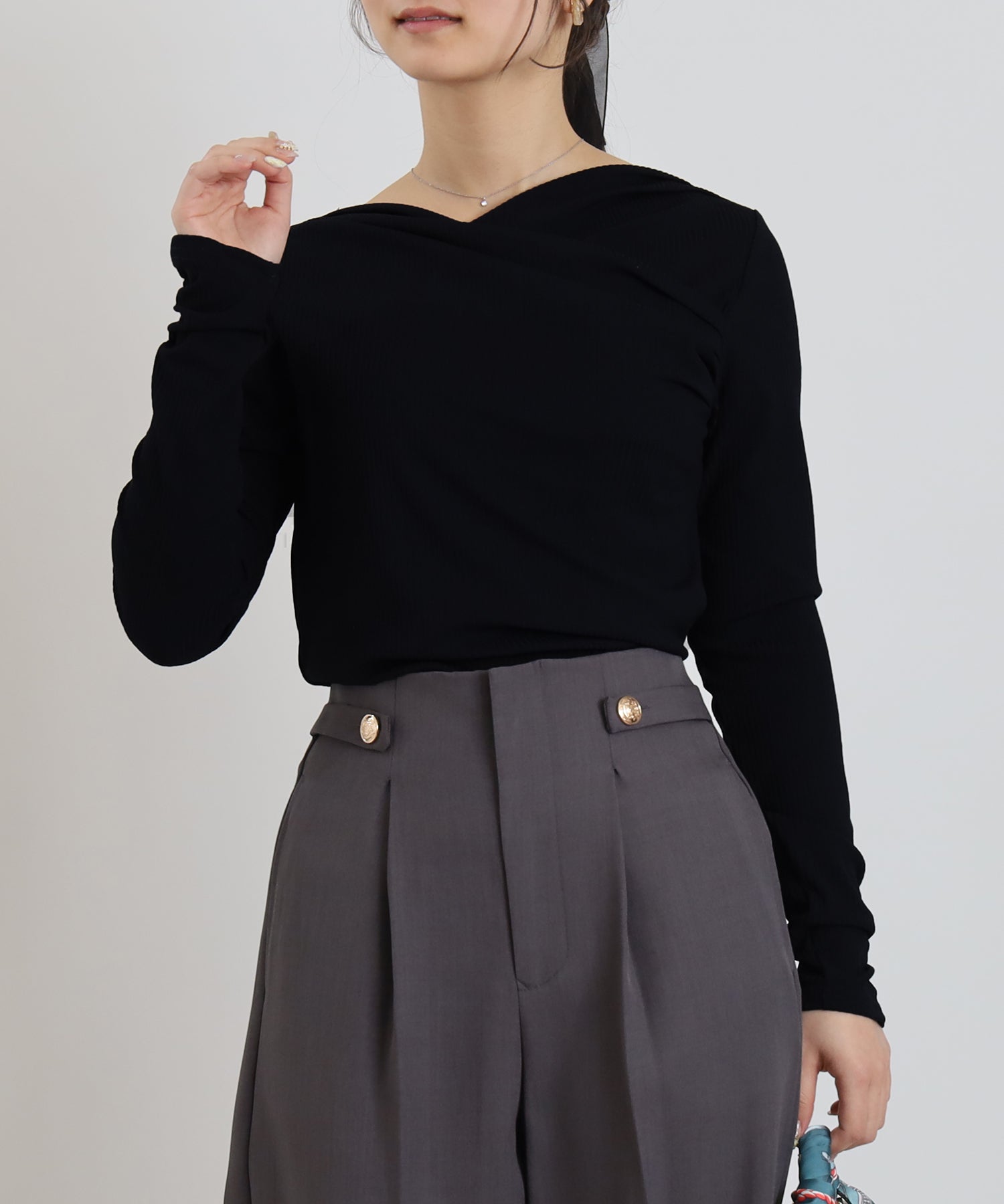 ブラック model:160cm 着用サイズ:M