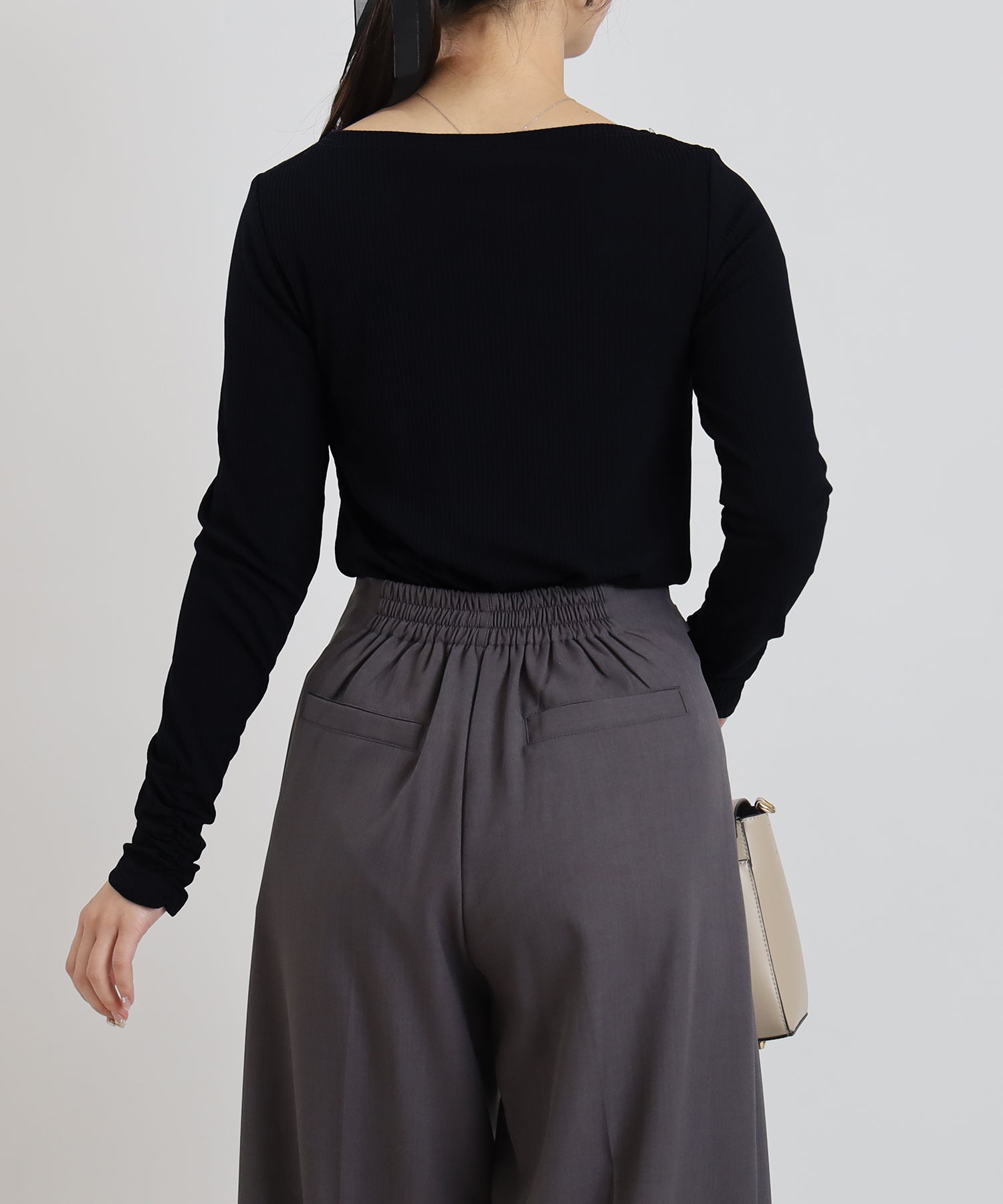 ブラック model:160cm 着用サイズ:M