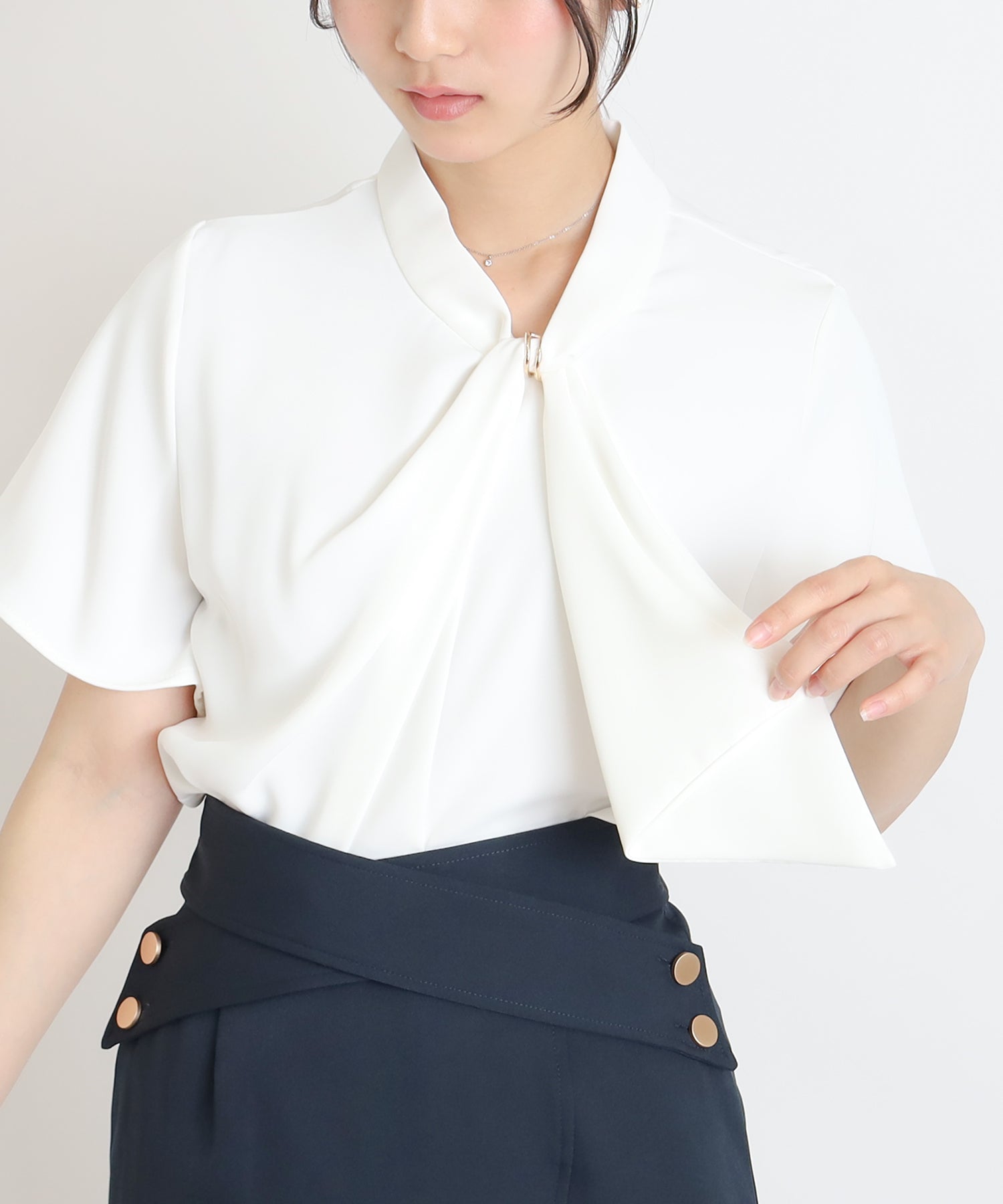 ホワイト model:160cm 着用サイズ:M