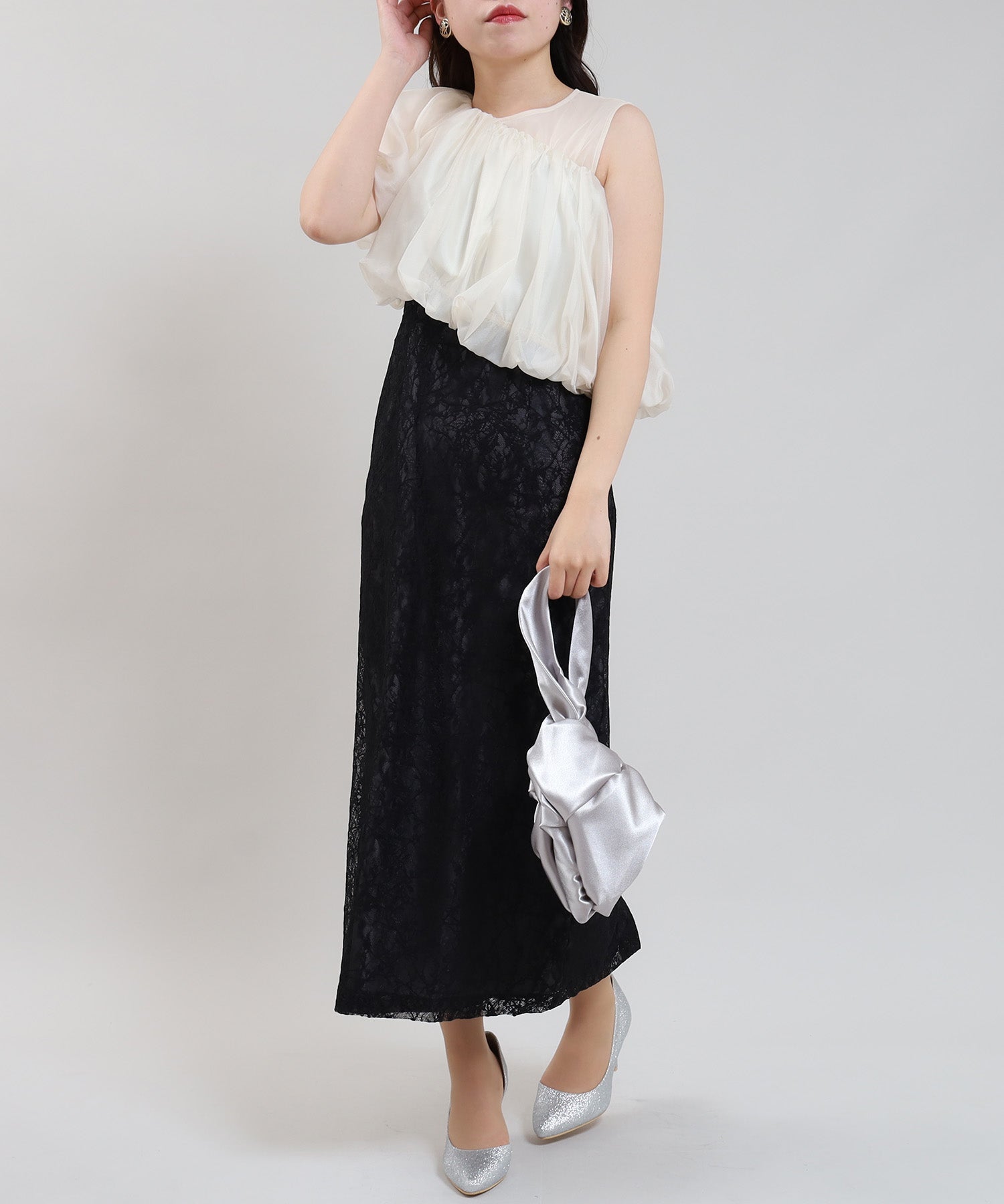 ブラック model:156cm 着用サイズ:M