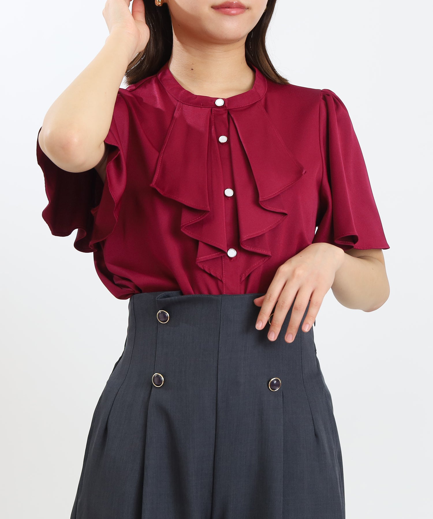 ワイン model:156cm 着用サイズ:S