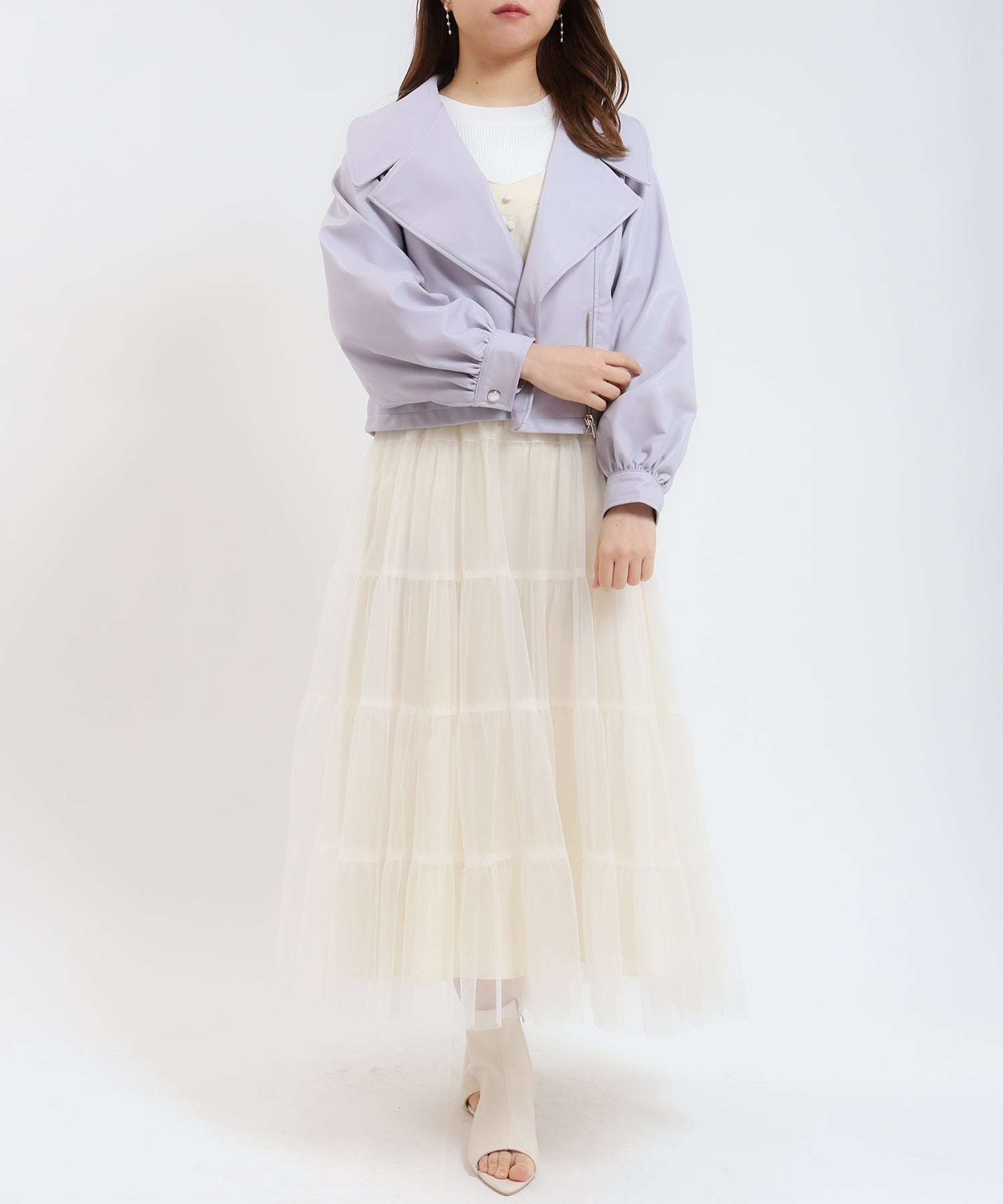 アイボリー model:155cm 着用サイズ:M