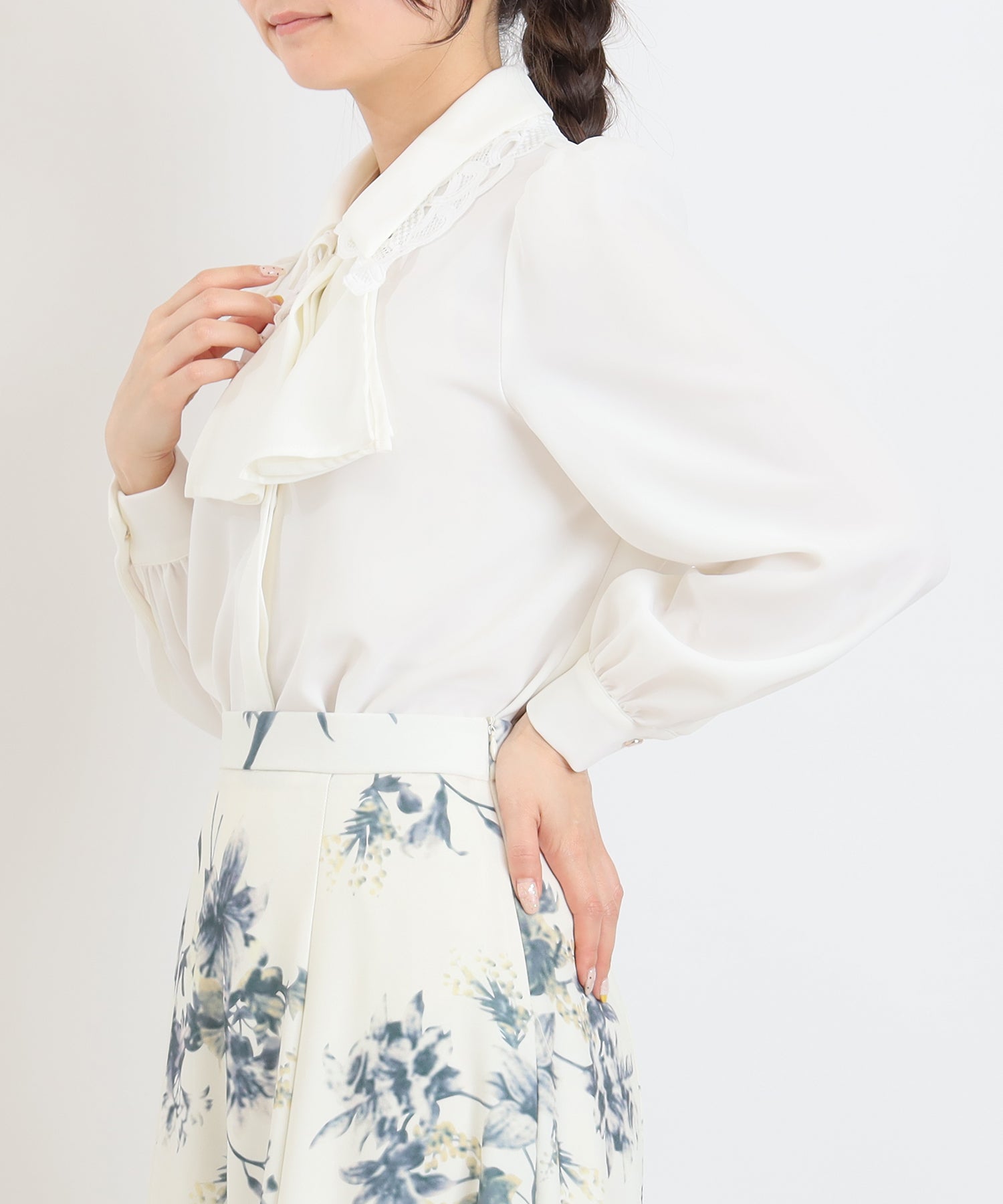 ホワイト model:160cm 着用サイズ:M