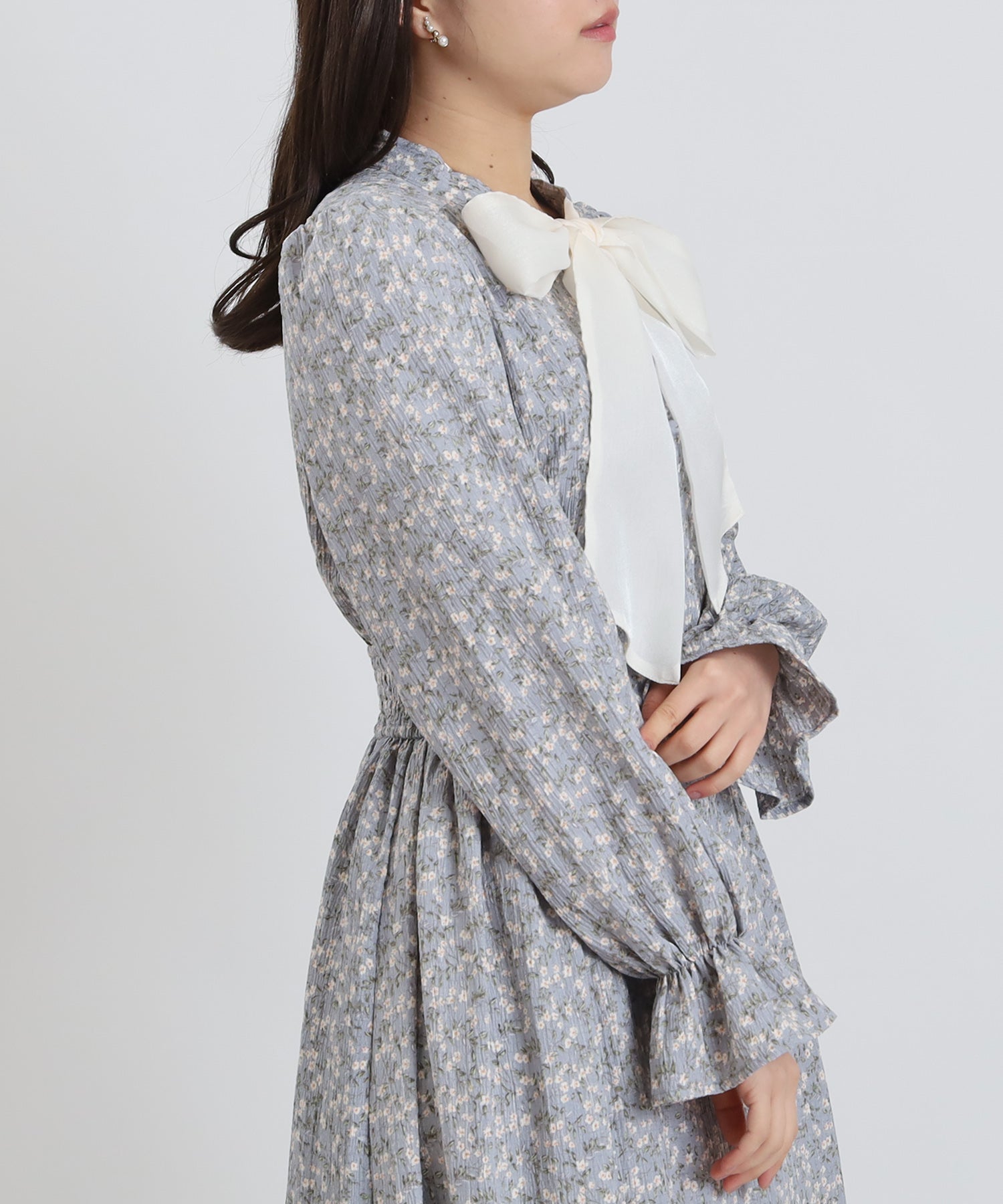 ブルー model:156 着用サイズ:M