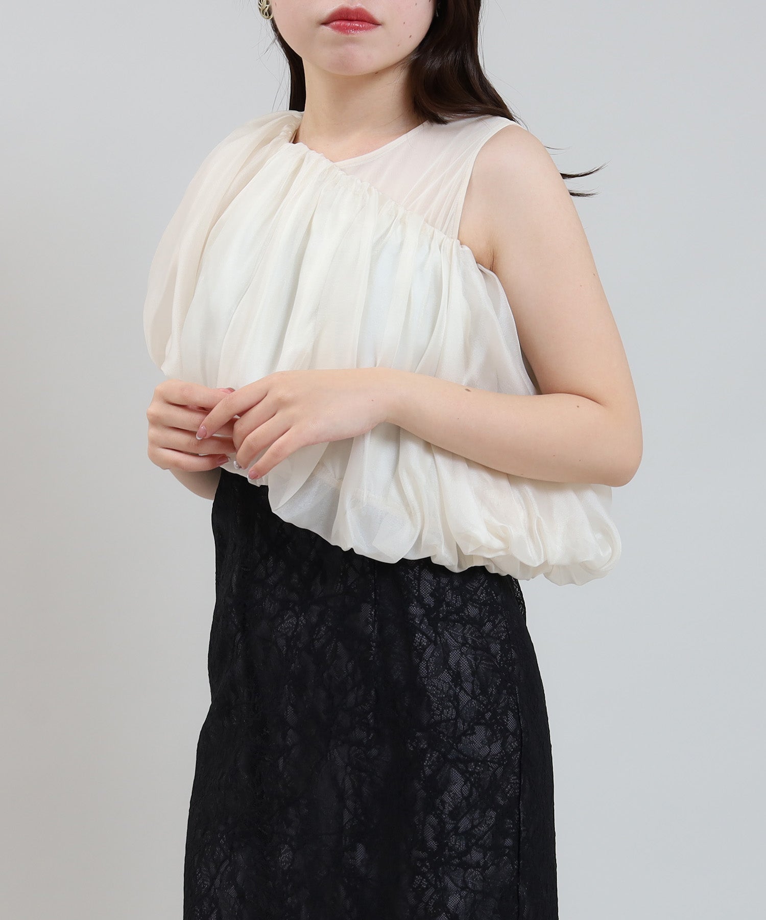 ブラック model:156cm 着用サイズ:M