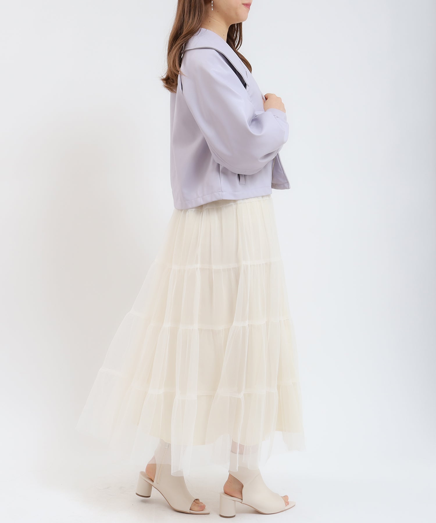 アイボリー model:155cm 着用サイズ:M