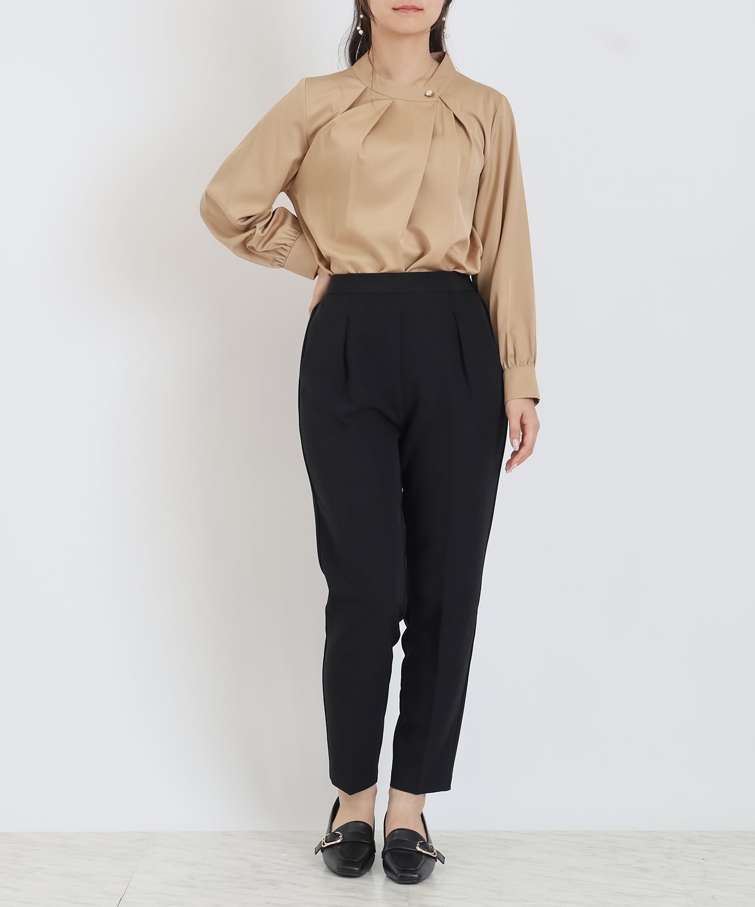 ブラック model:160cm 着用サイズ:M