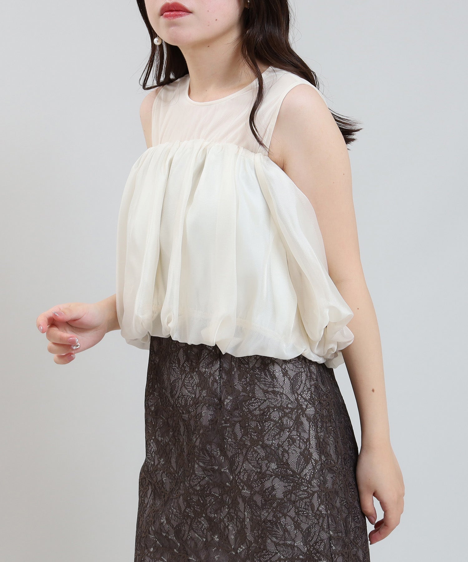 ブラウン model:156cm 着用サイズ:M