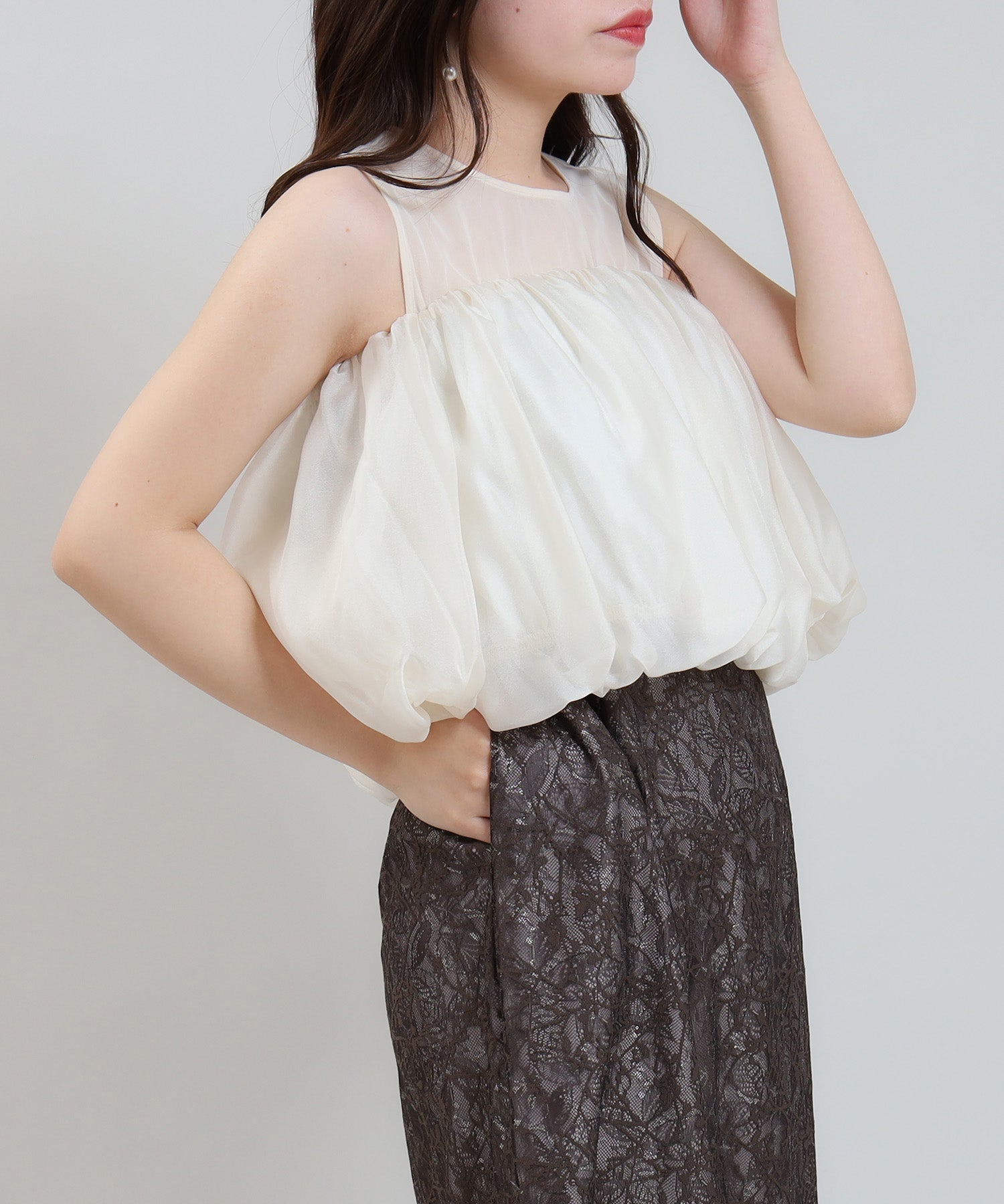 ブラウン model:156cm 着用サイズ:M