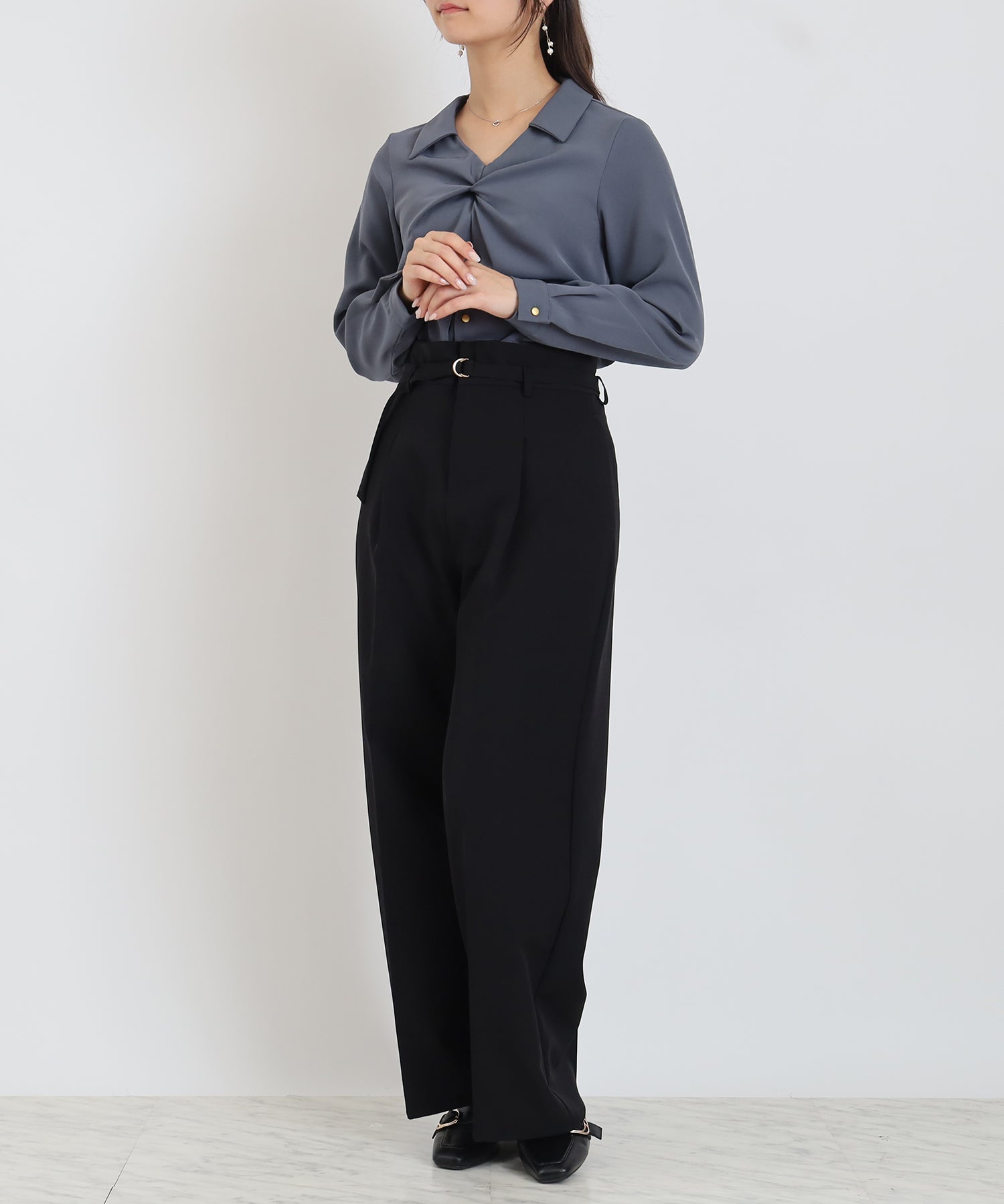 ブラック model:160cm 着用サイズ:M