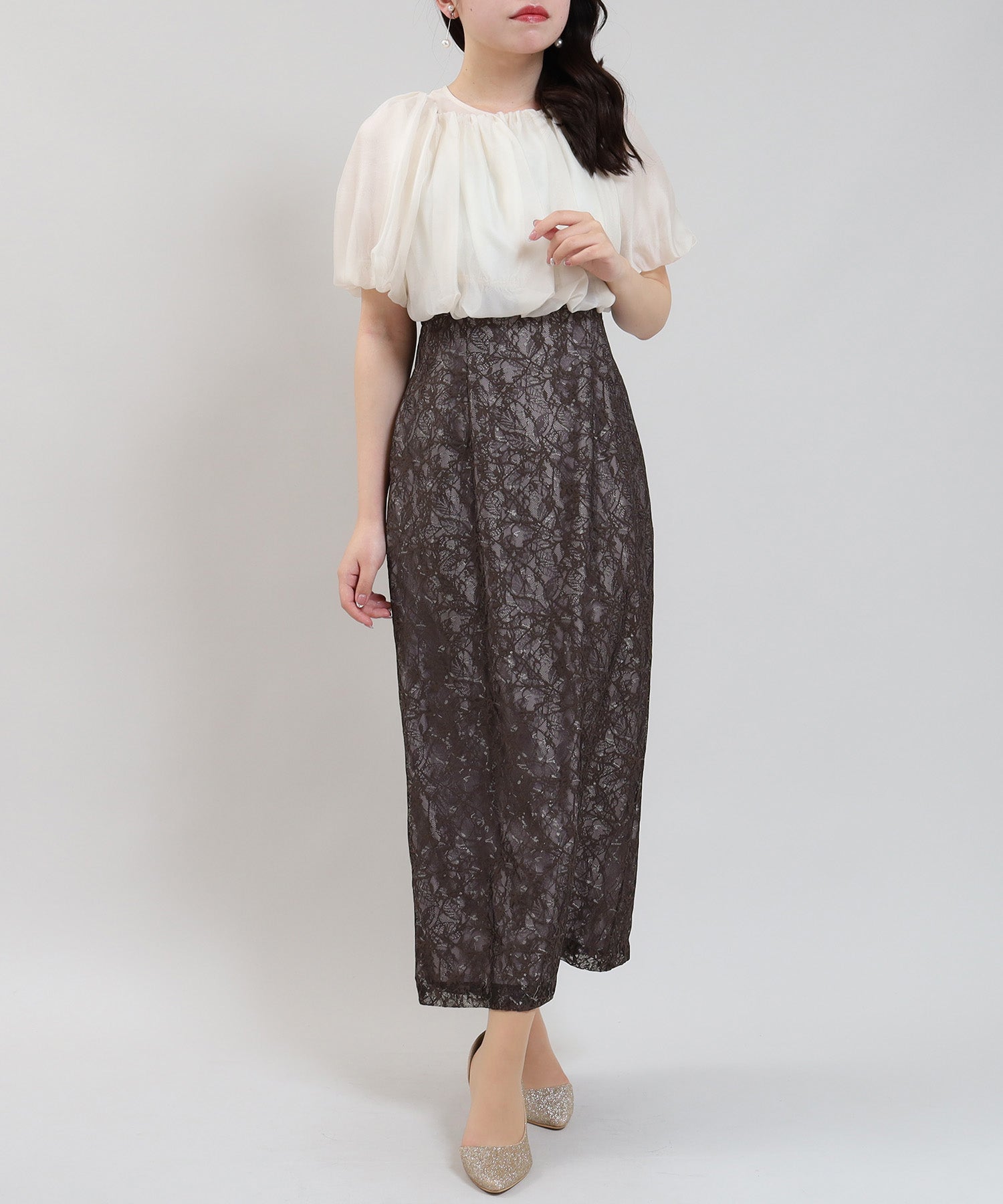 ブラウン model:156cm 着用サイズ:M