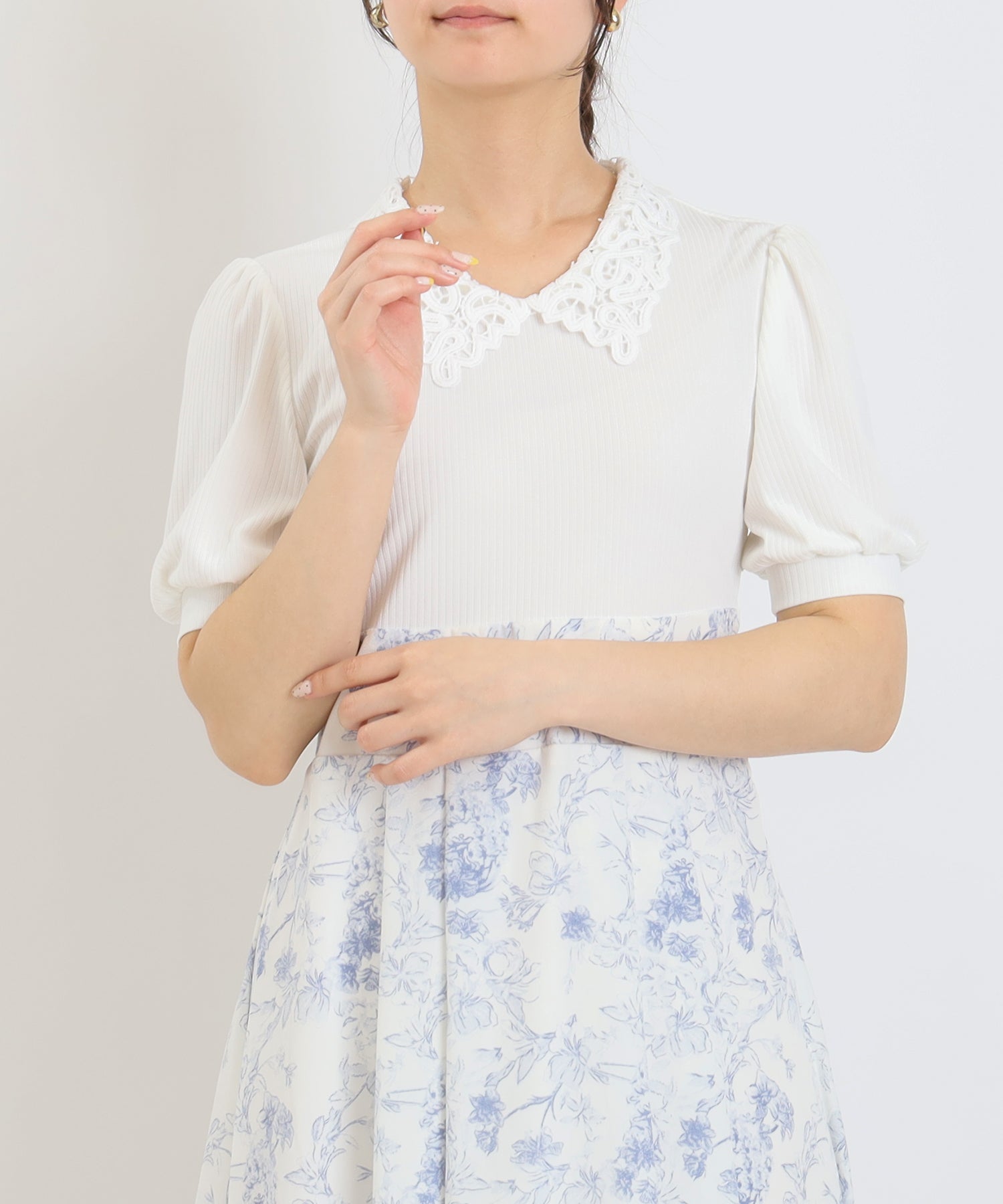 ブルー model:160cm 着用サイズ:M