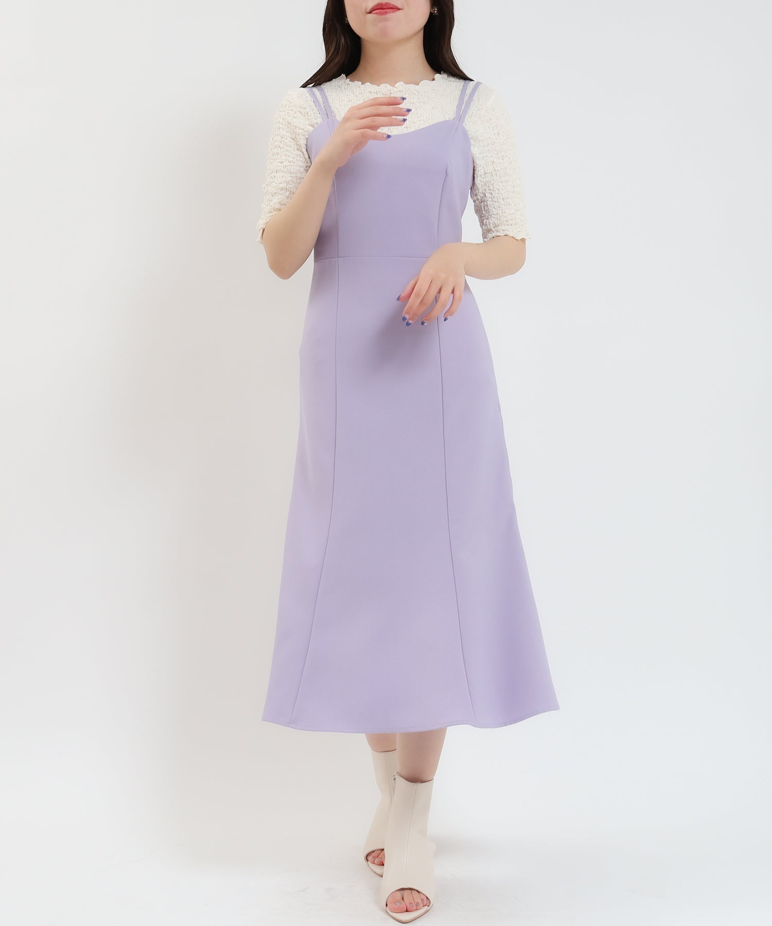 アイボリー model:156cm 着用サイズ:M