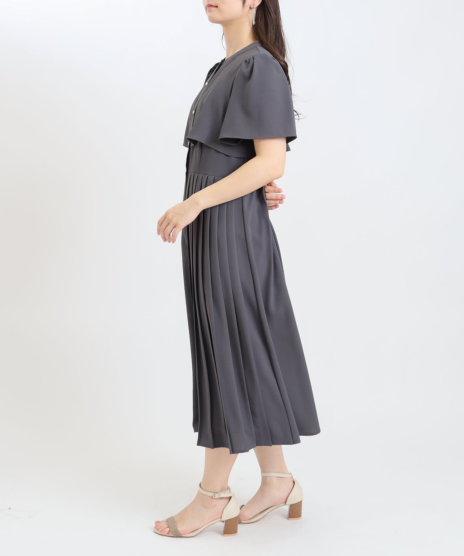 チャコール model:160cm 着用サイズ:M