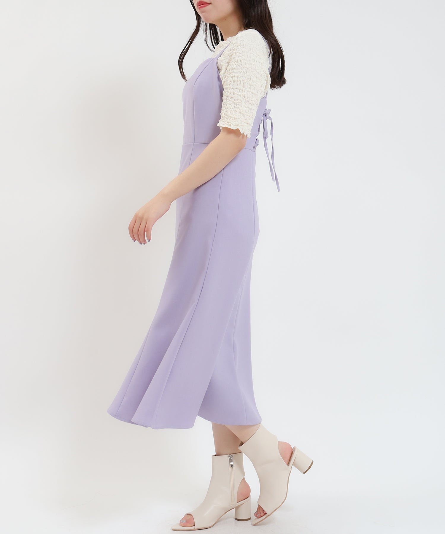 アイボリー model:156cm 着用サイズ:M