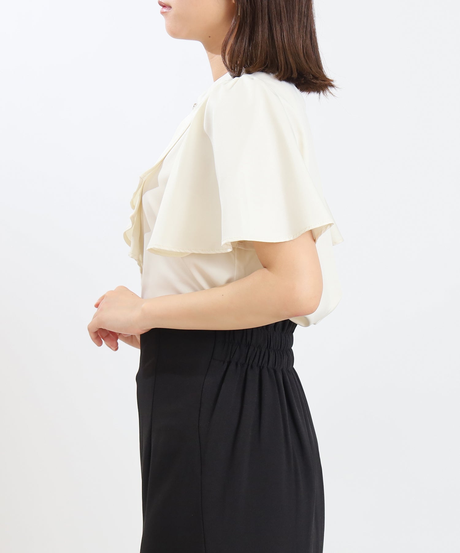 アイボリー model:156cm 着用サイズ:S