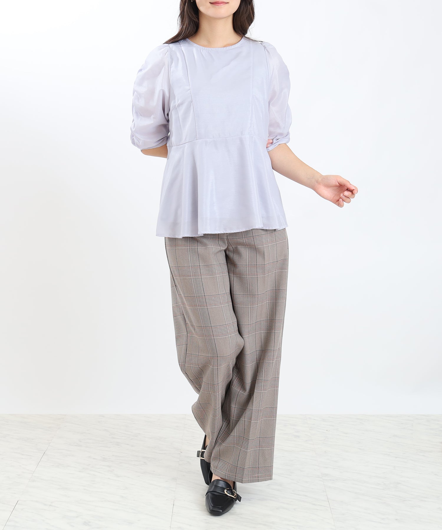 ラベンダー model:160cm 着用サイズ:M