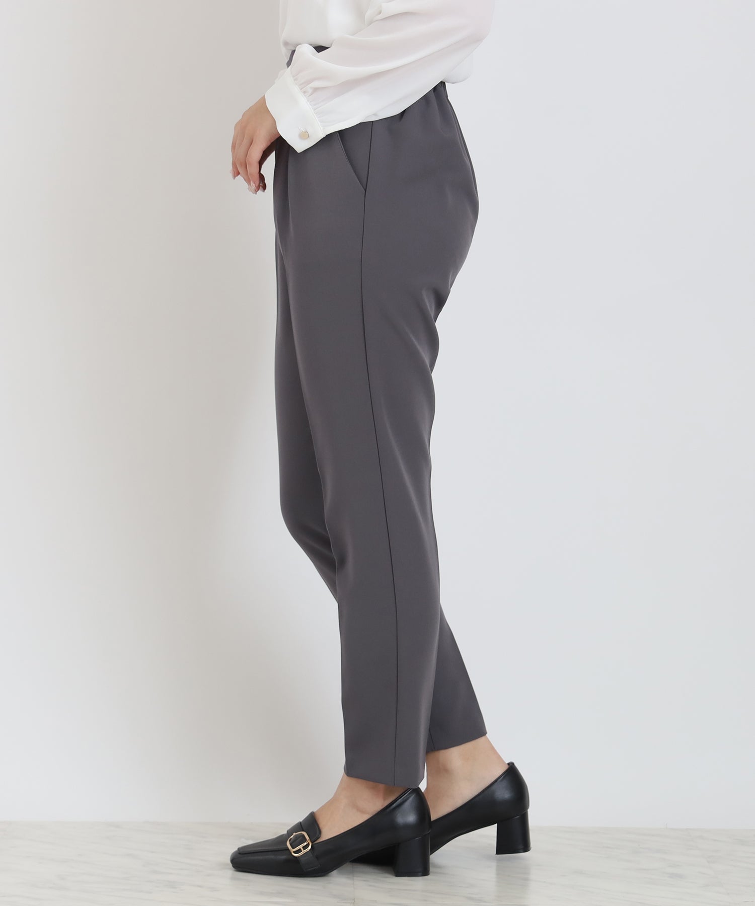 チャコール model:160cm 着用サイズ:M