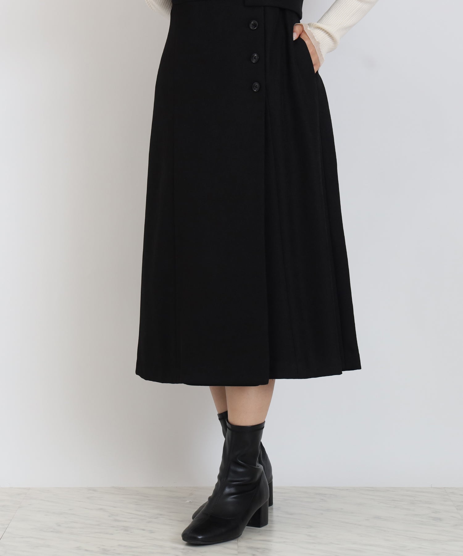 ブラック model:160㎝ 着用サイズ:M