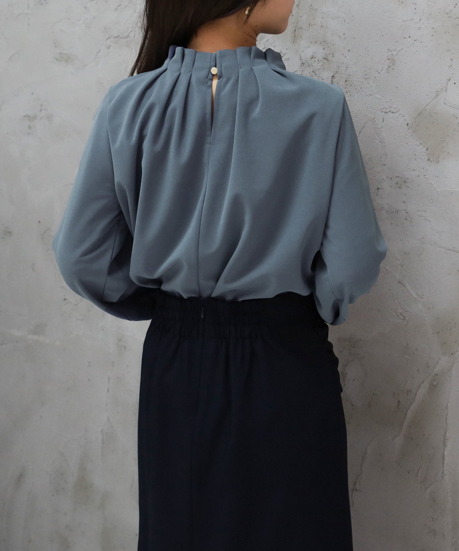 ブルー model:156cm 着用サイズ:M