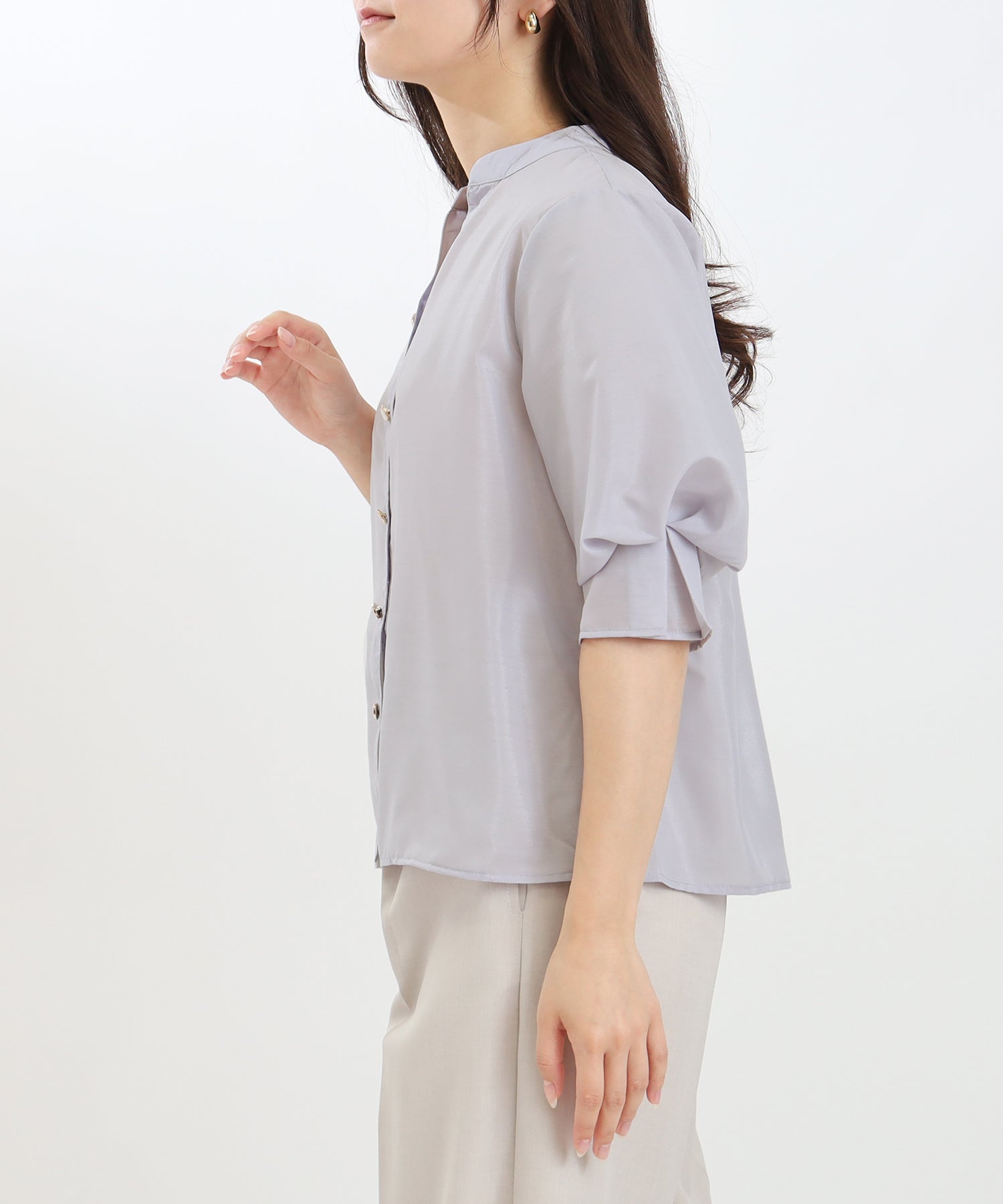ライトグレー model:160 着用サイズ:M