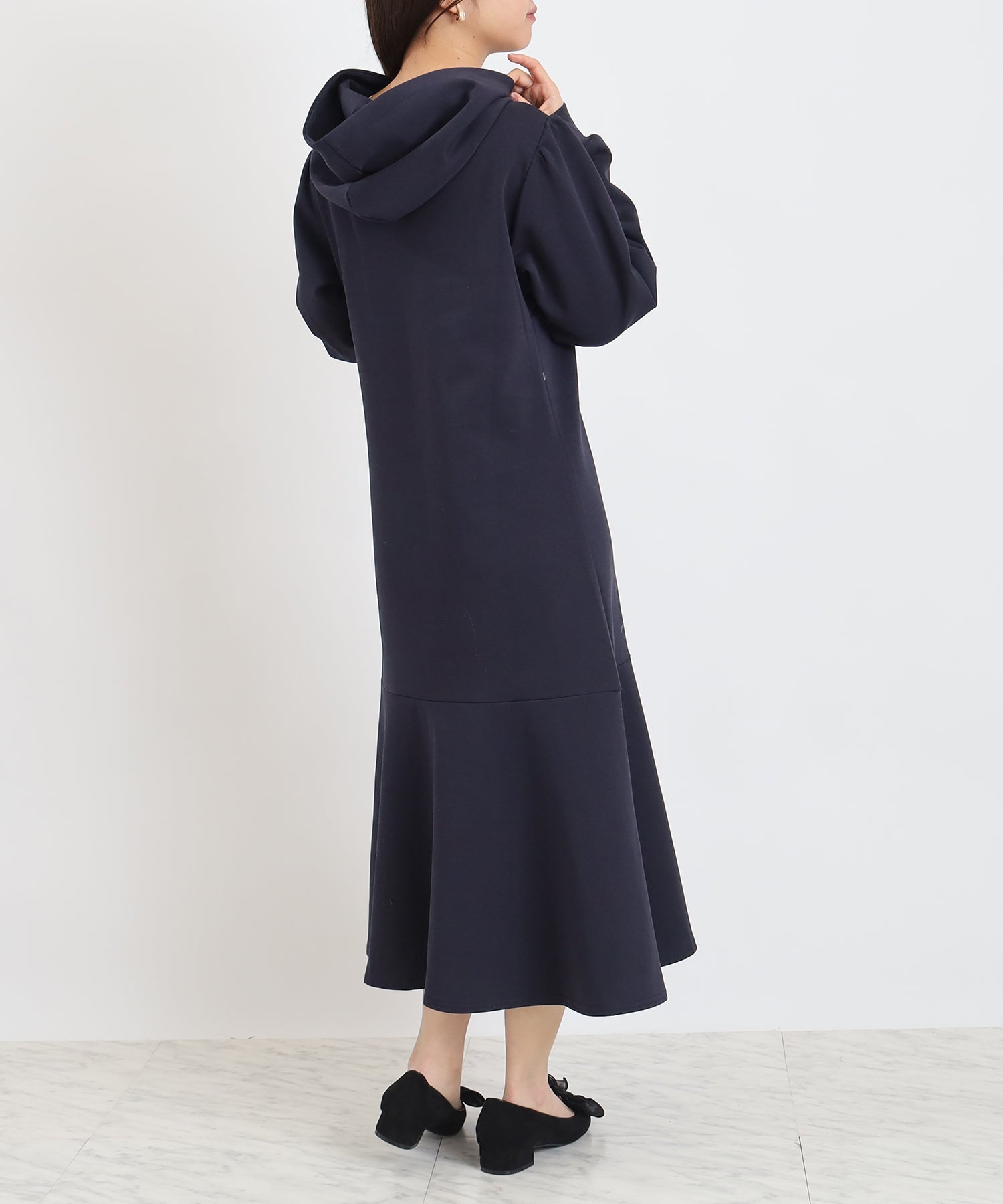 ネイビー model:156cm 着用サイズ:M