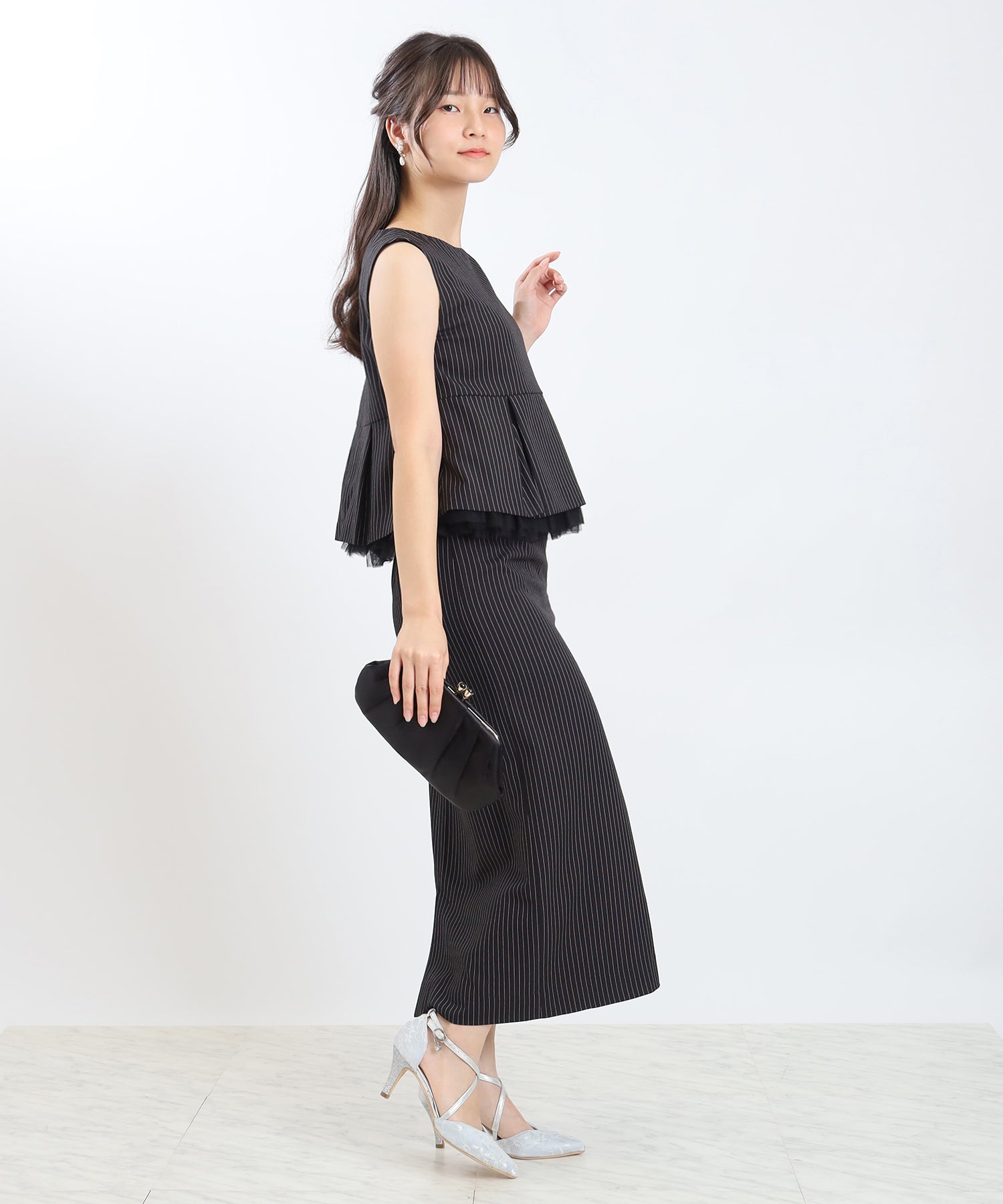 ブラック model:160cm 着用サイズ:M