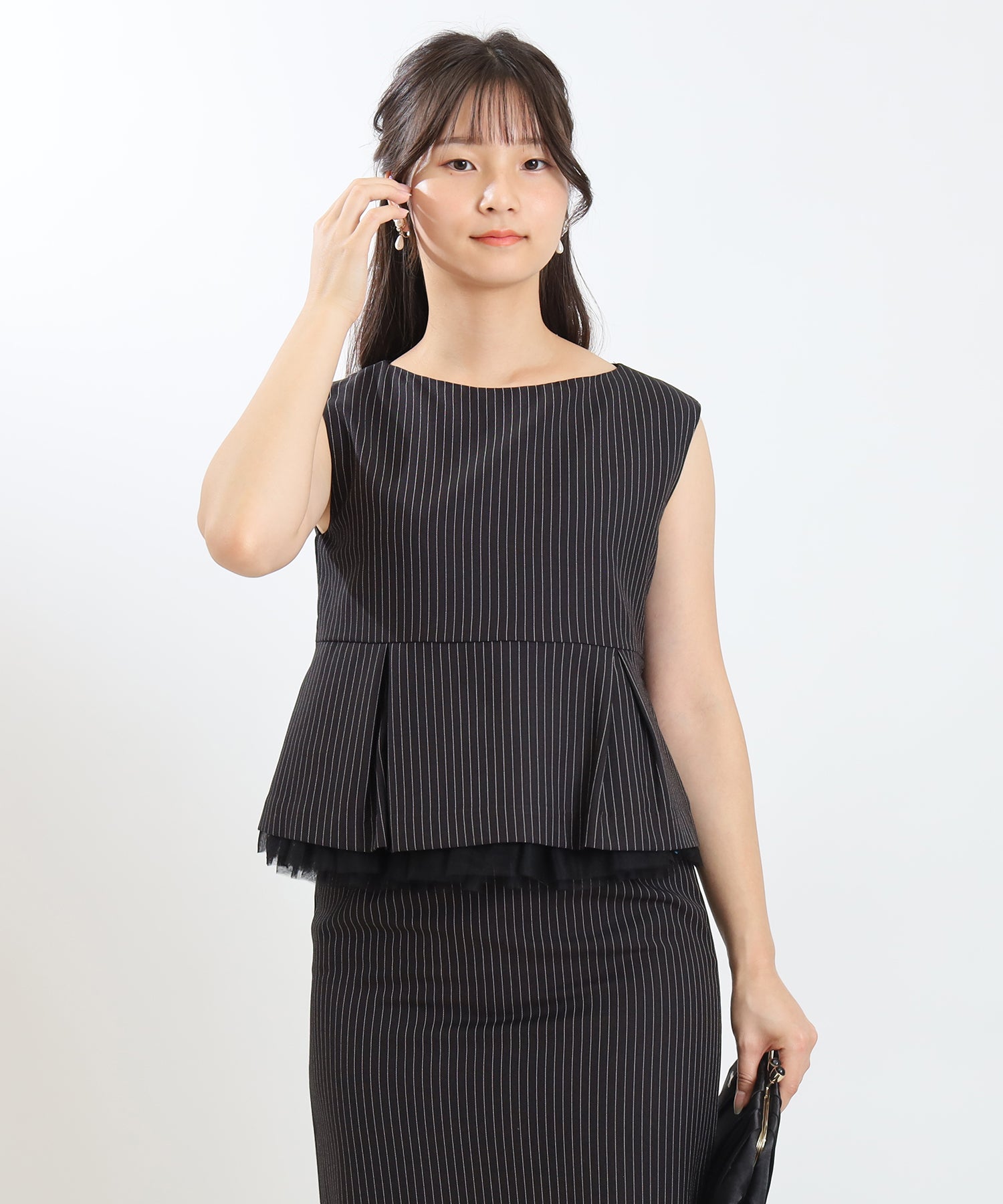 ブラック model:160cm 着用サイズ:M