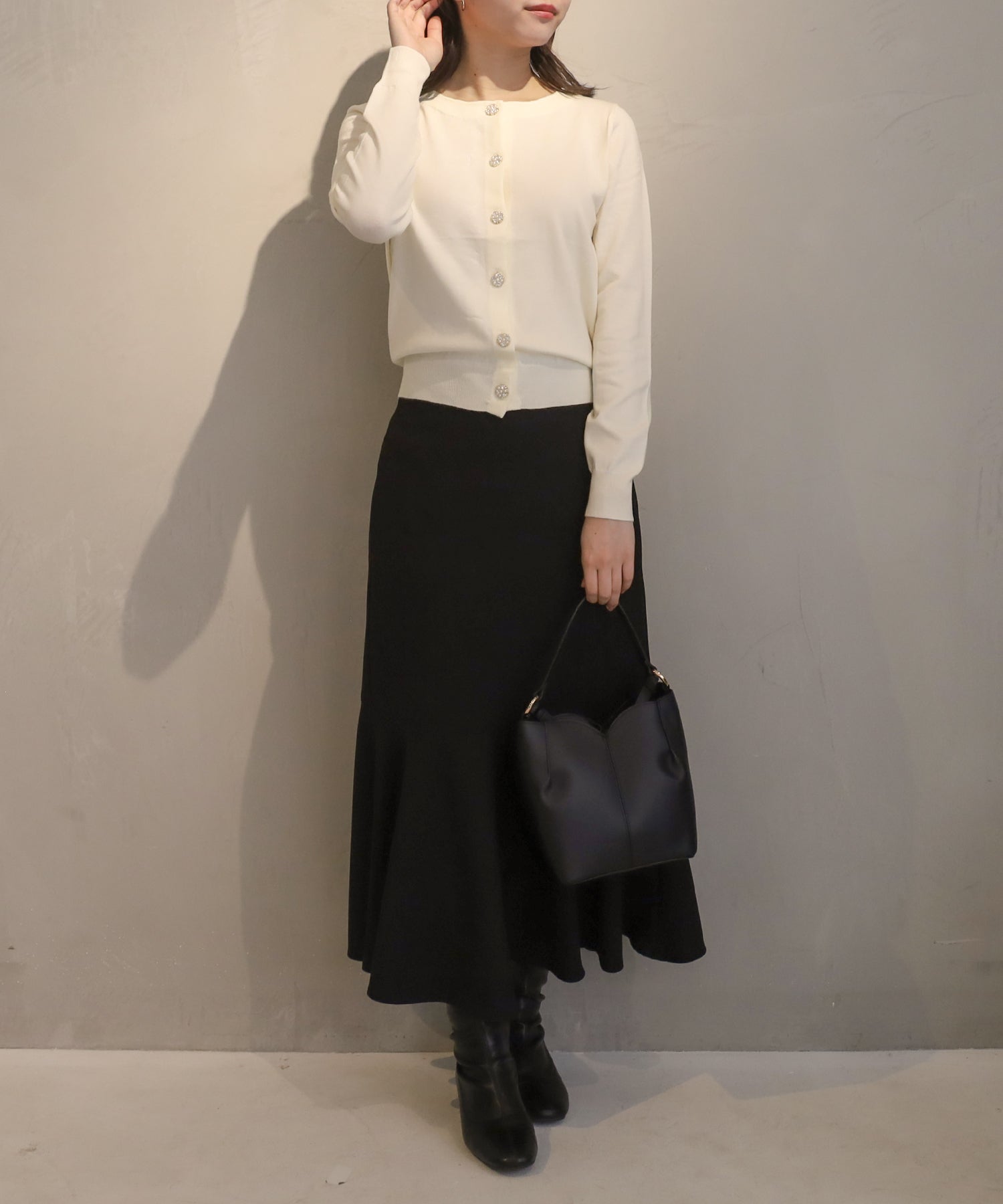 アイボリー model:156㎝ 着用サイズ:M