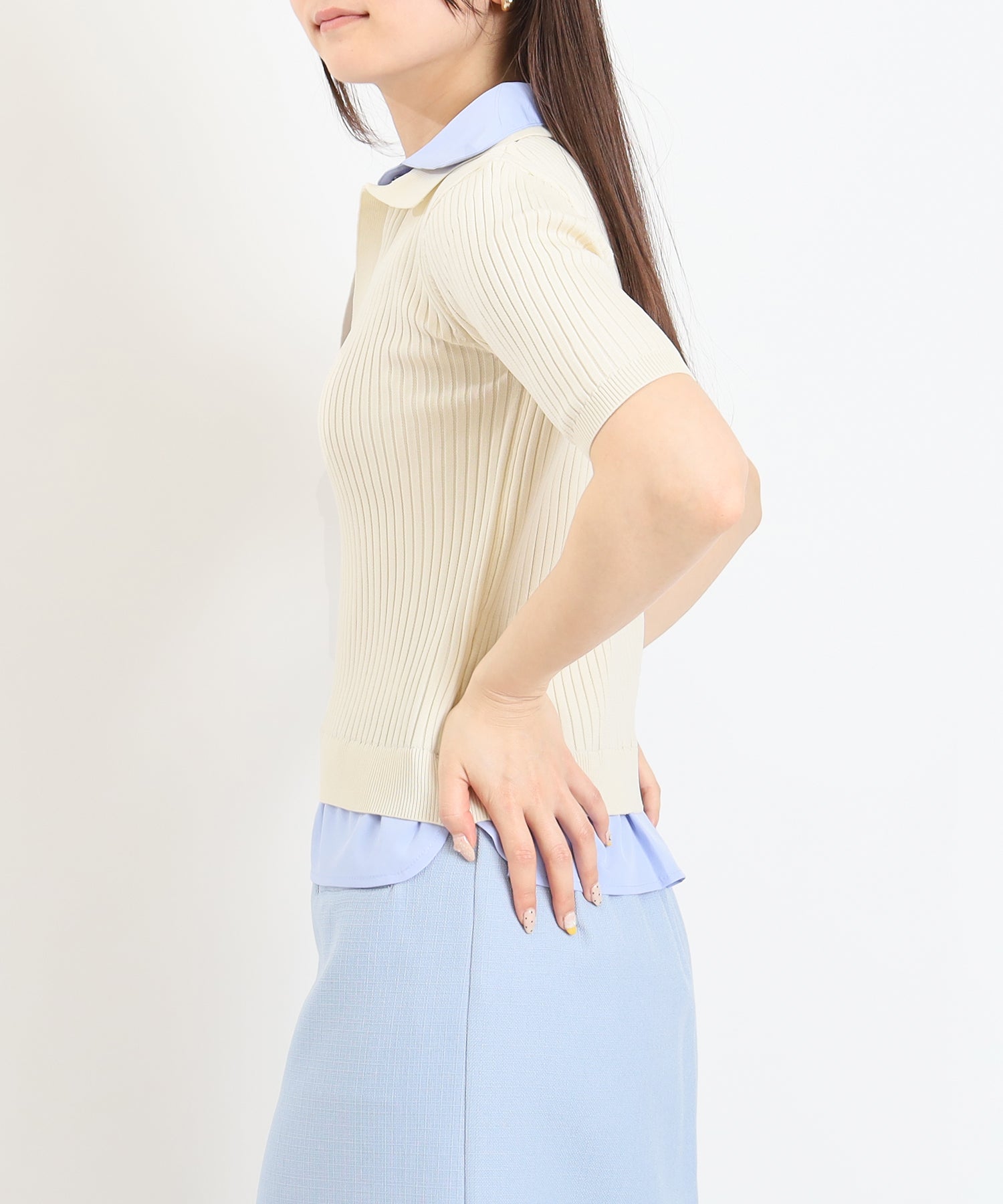 アイボリー model:160cm 着用サイズ:M