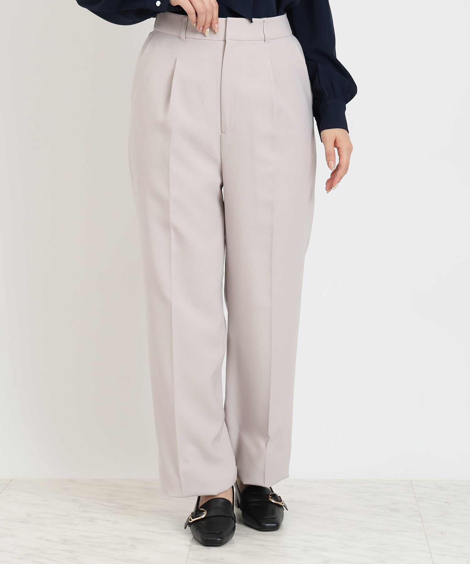 ベージュ model:160 着用サイズ:M