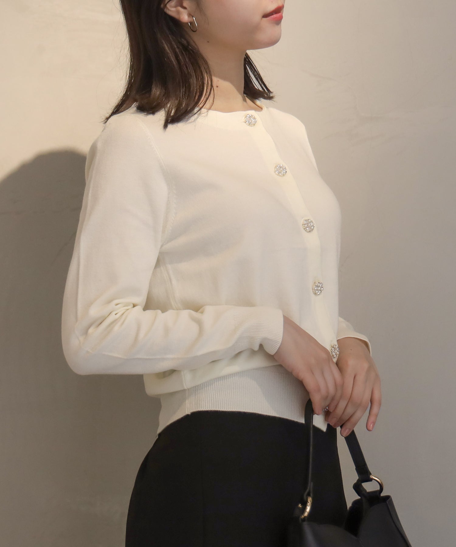 アイボリー model:156㎝ 着用サイズ:M