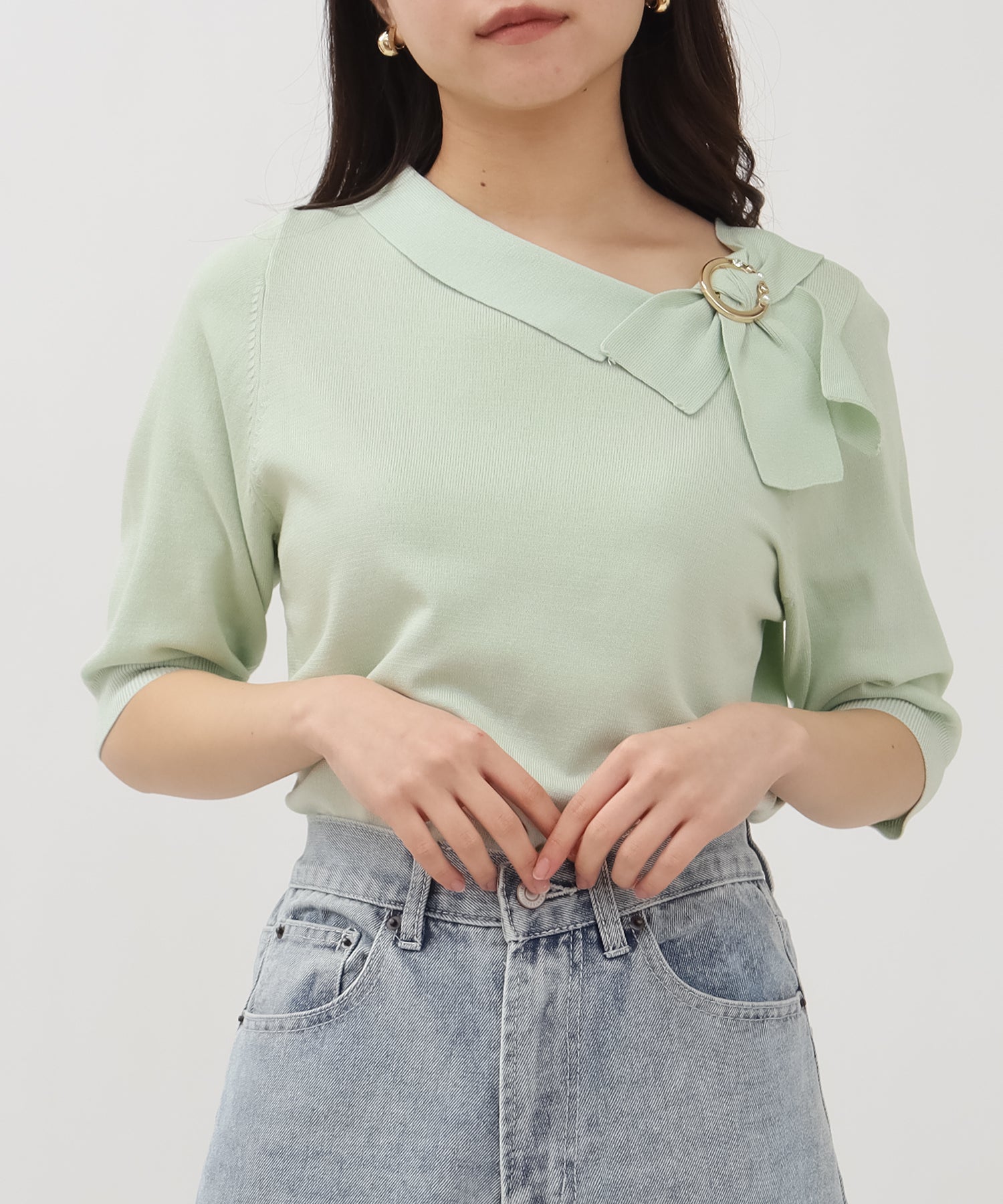 ミント model:156cm 着用サイズ:S