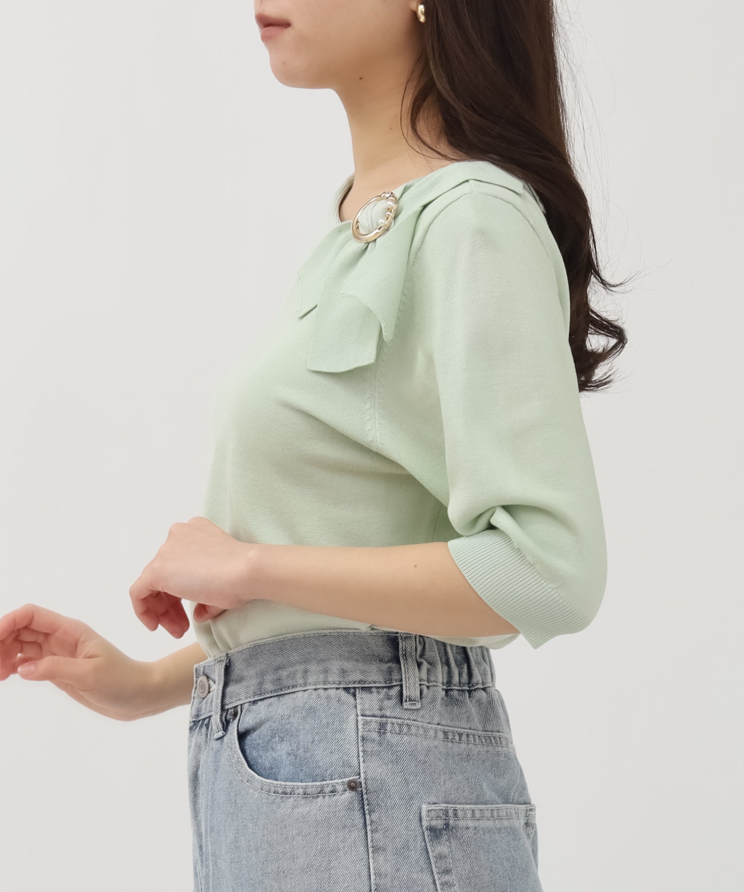 ミント model:156cm 着用サイズ:S