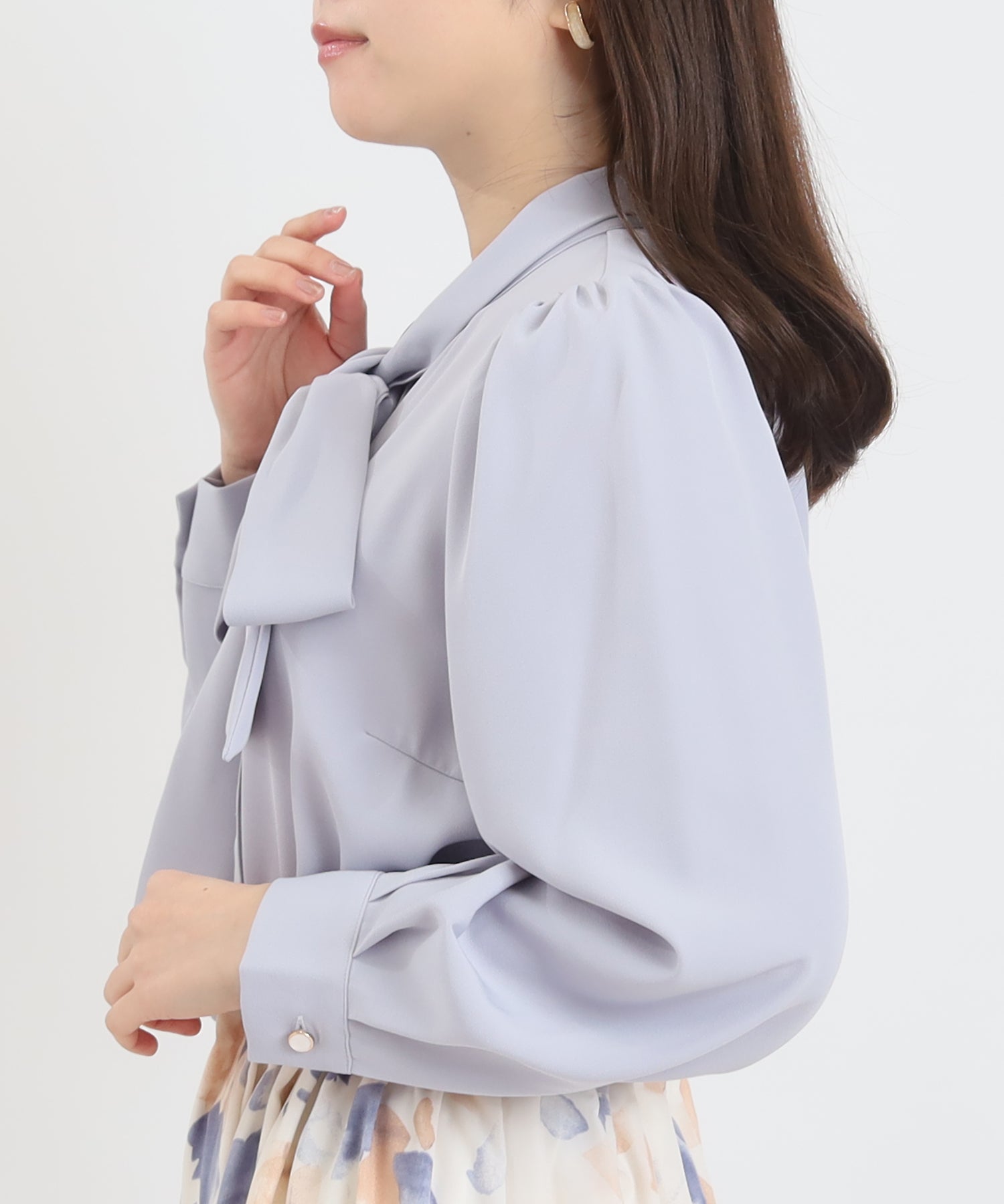 ダスティーブルー model:156 着用サイズ:M