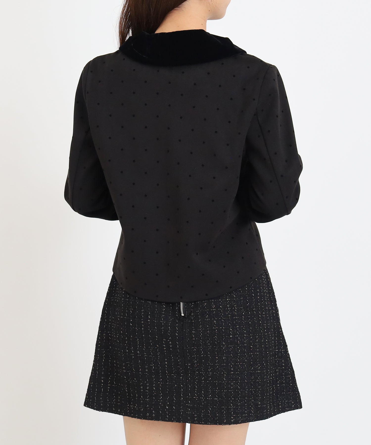 ブラック model:156 着用サイズ:M