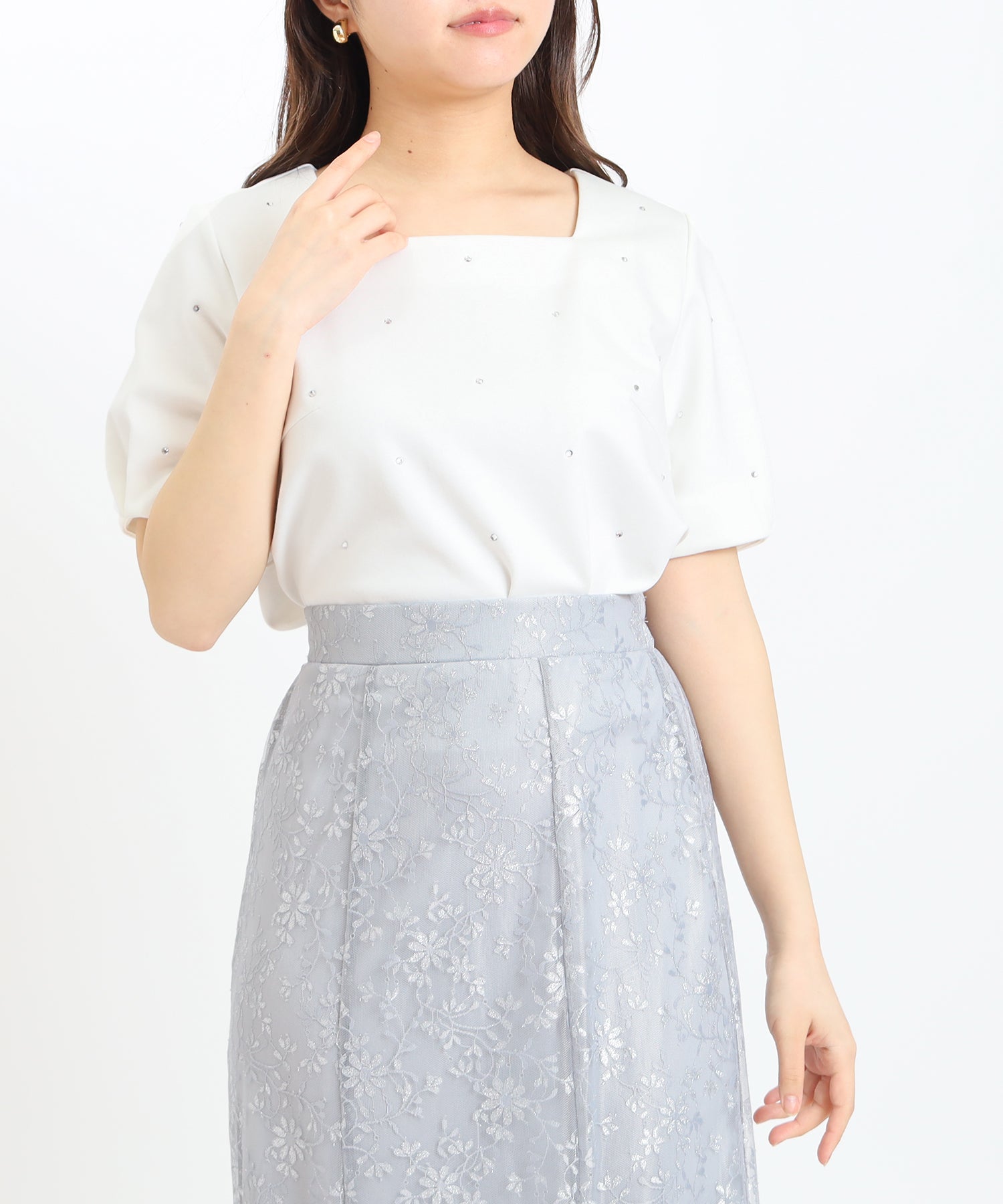 グリーン model:159cm 着用サイズ:M